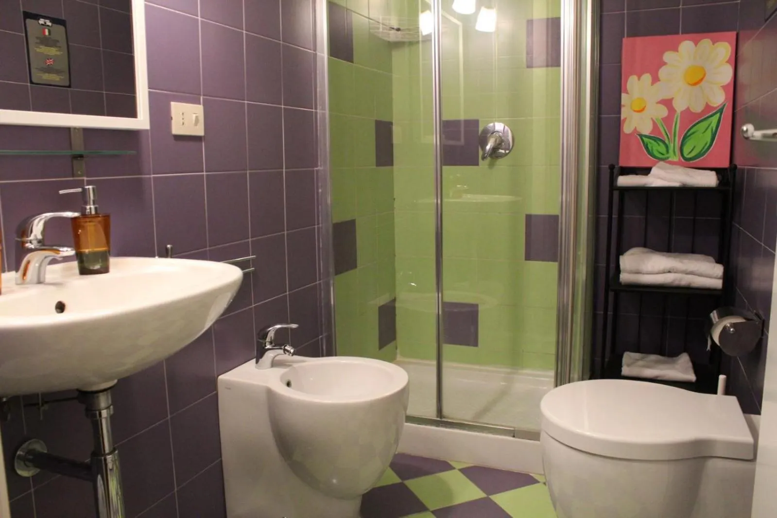 Shower in B&B Cappella Vecchia 11