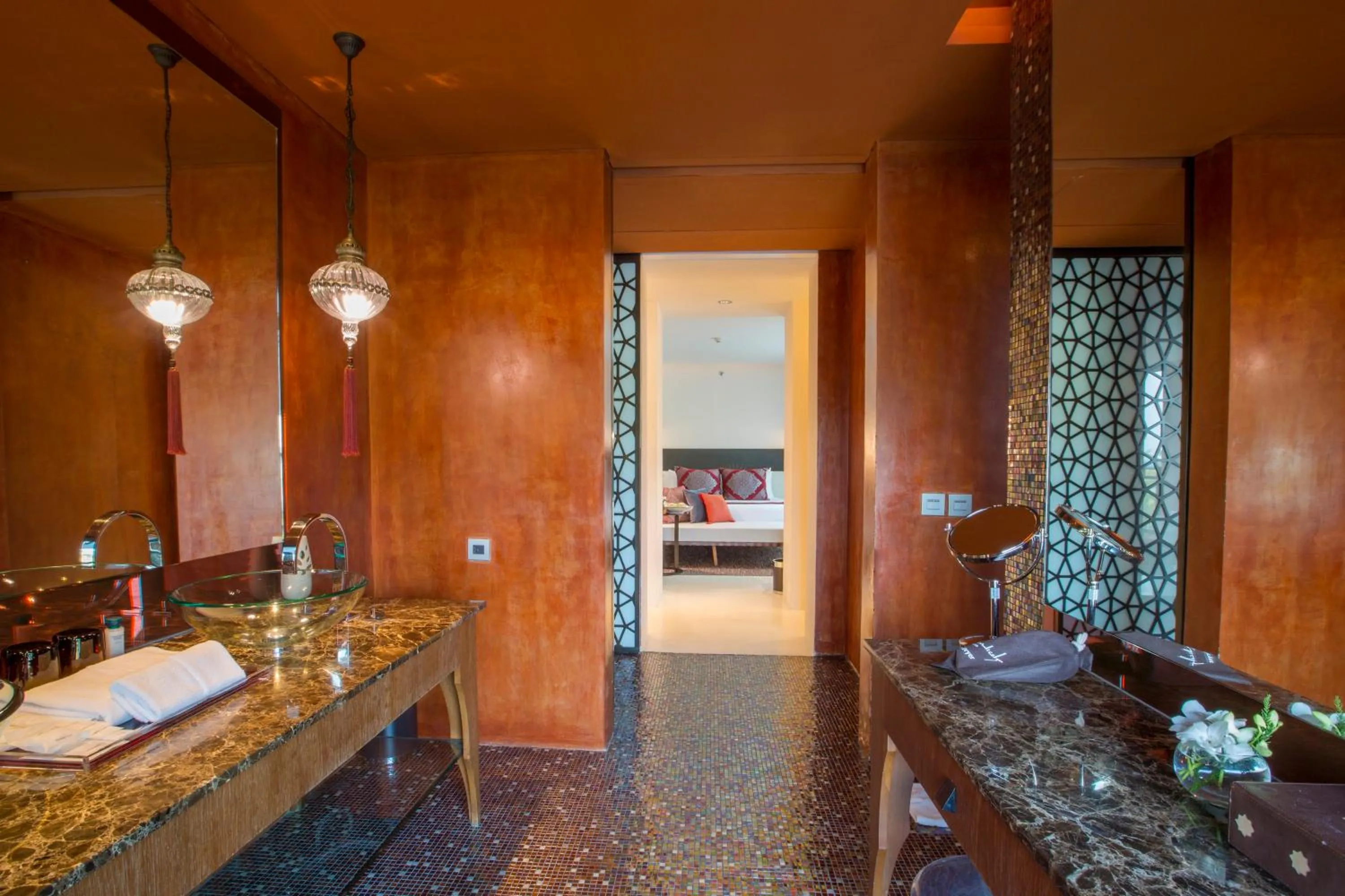 Bathroom, Bed in Marrakesh Hua Hin Resort & Spa