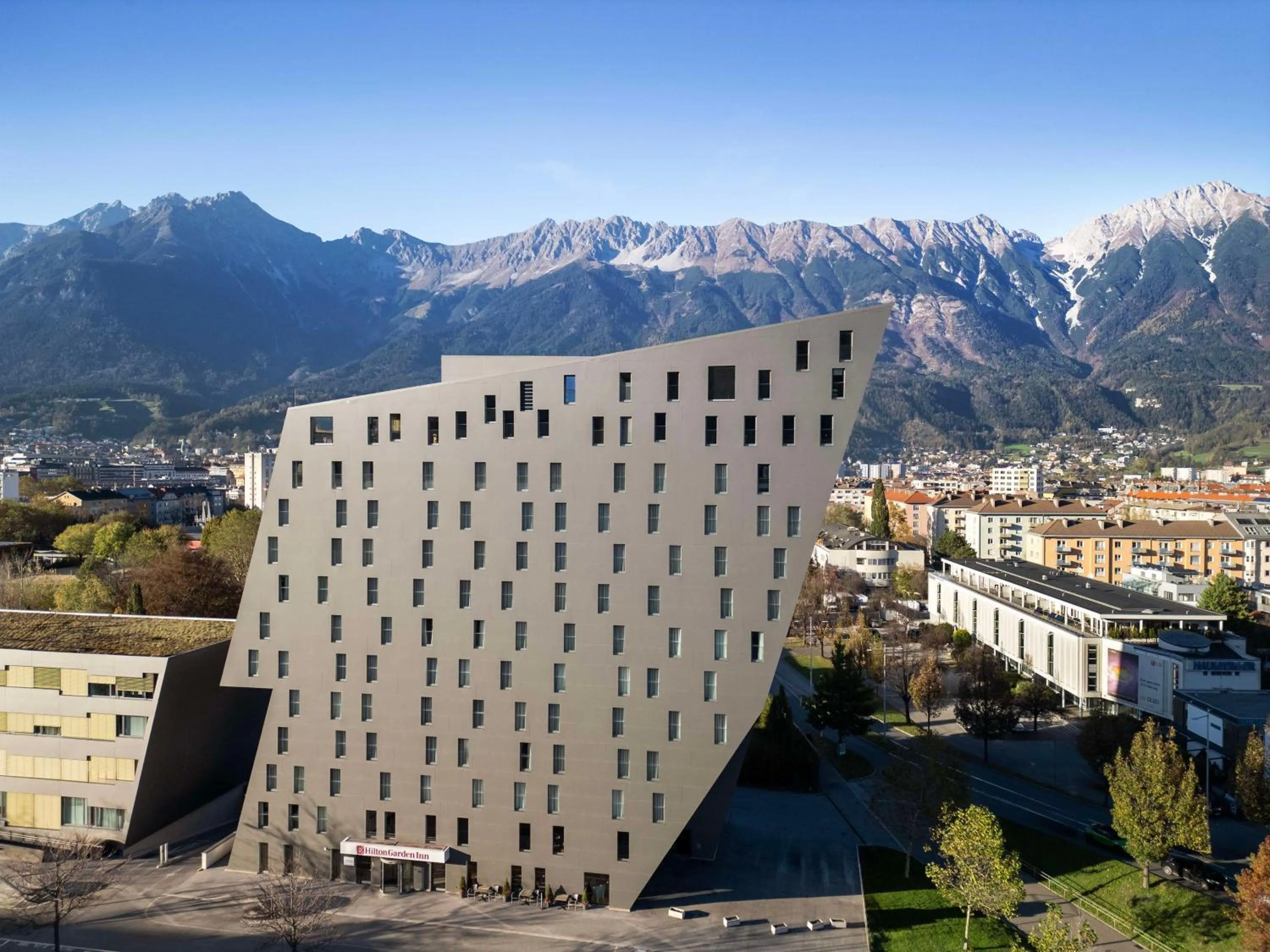 Property building in Hilton Garden Inn Innsbruck Tivoli
