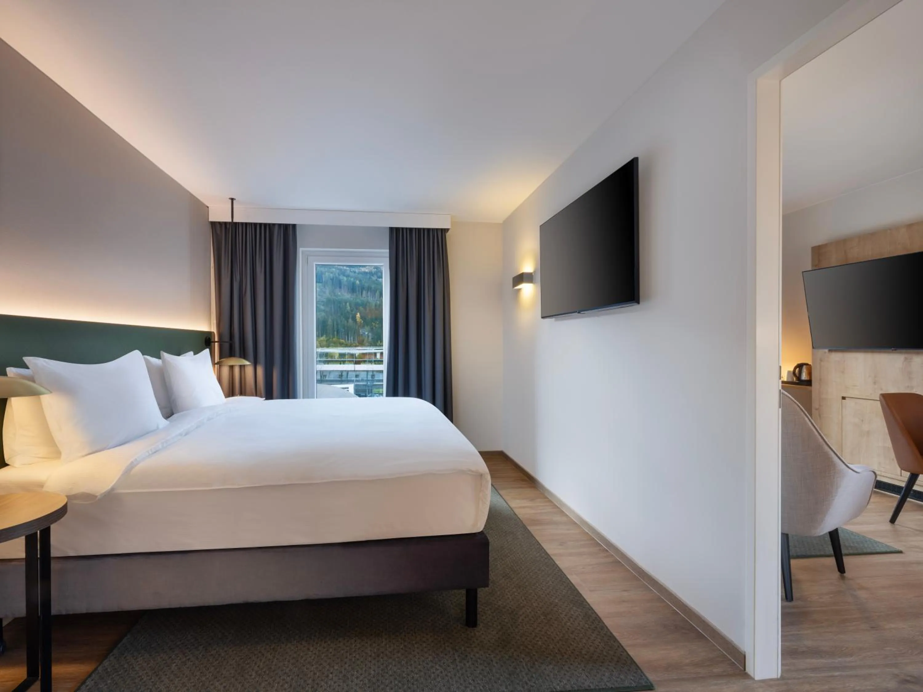 Bed in Hilton Garden Inn Innsbruck Tivoli