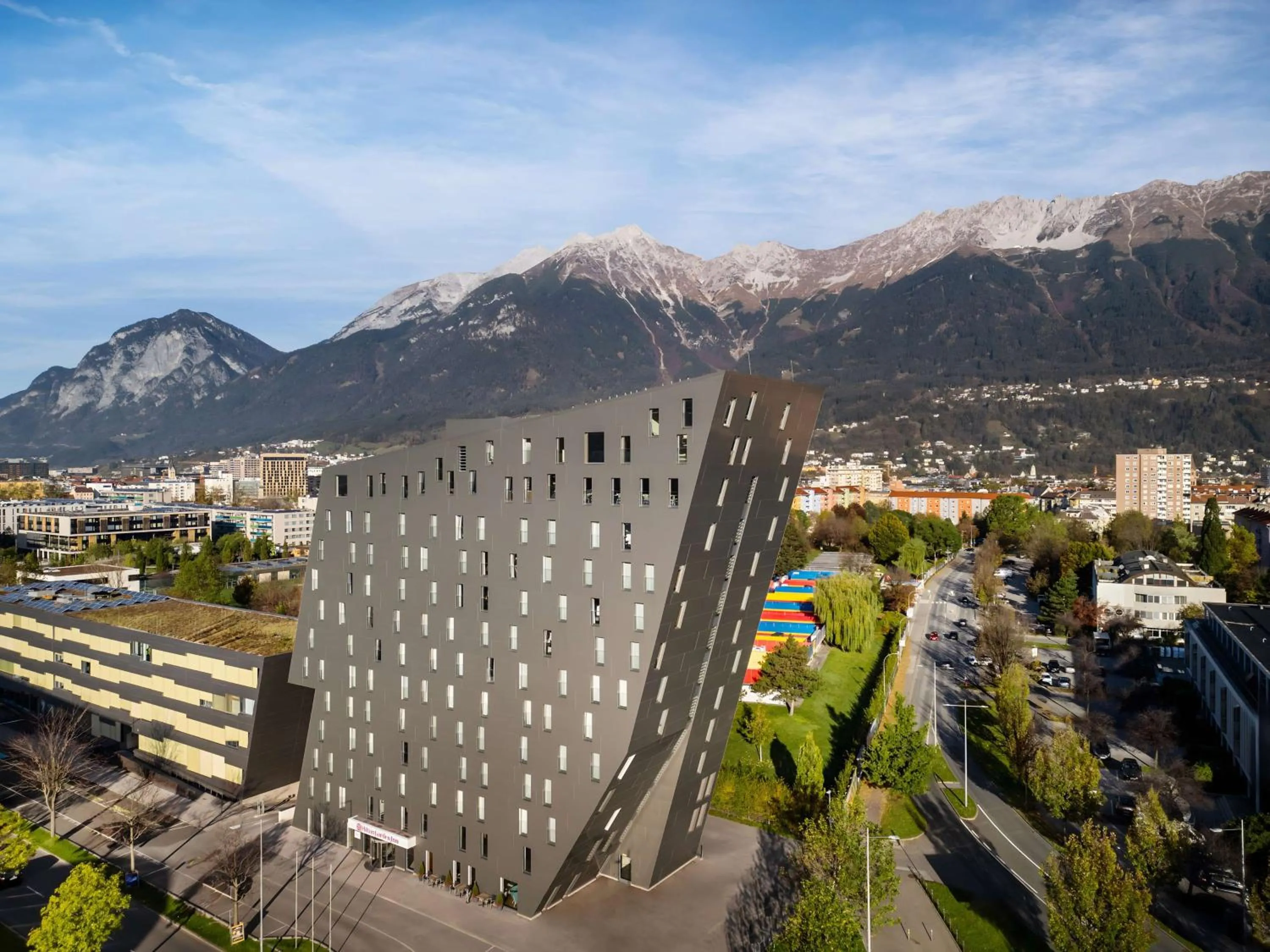 Property building in Hilton Garden Inn Innsbruck Tivoli