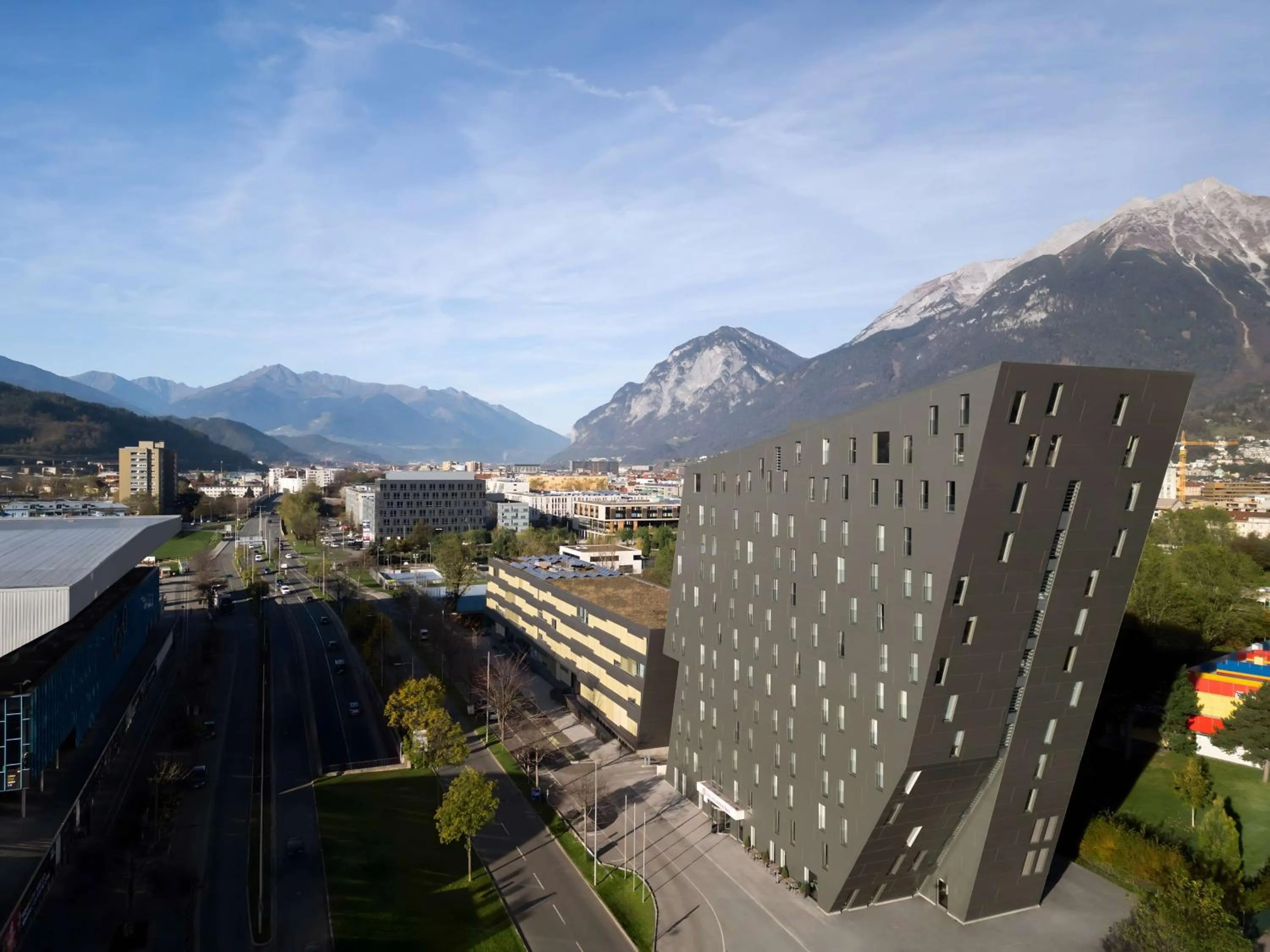 Property building in Hilton Garden Inn Innsbruck Tivoli