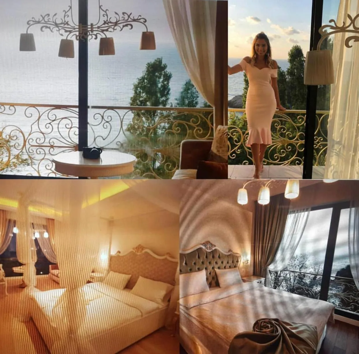 Bed in Bab-i Zer Hotel