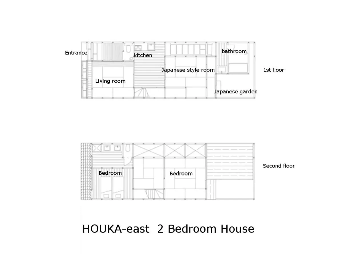 Floor plan in Houka