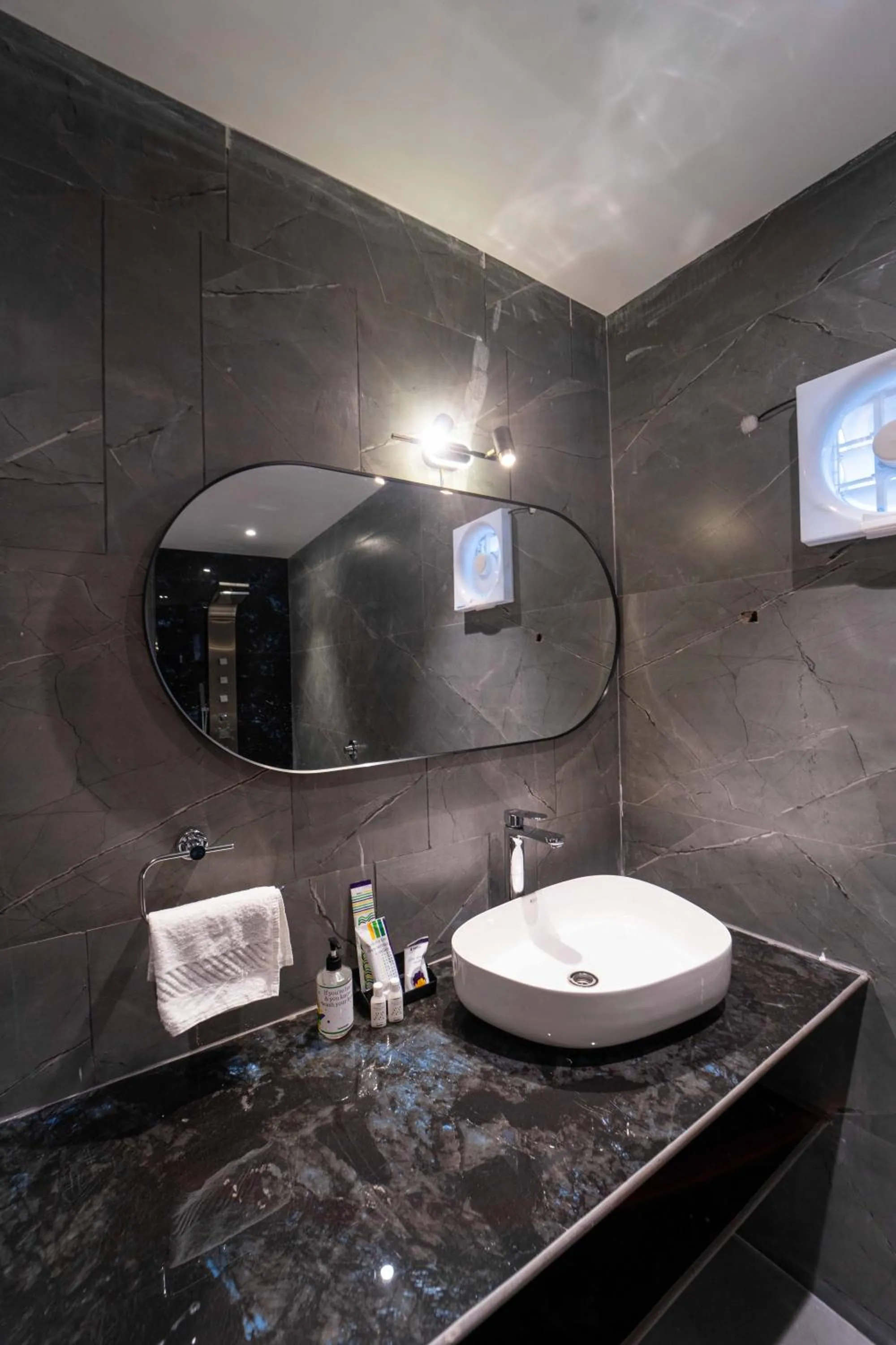 Bathroom in Treebo Winter Town Venna Lake