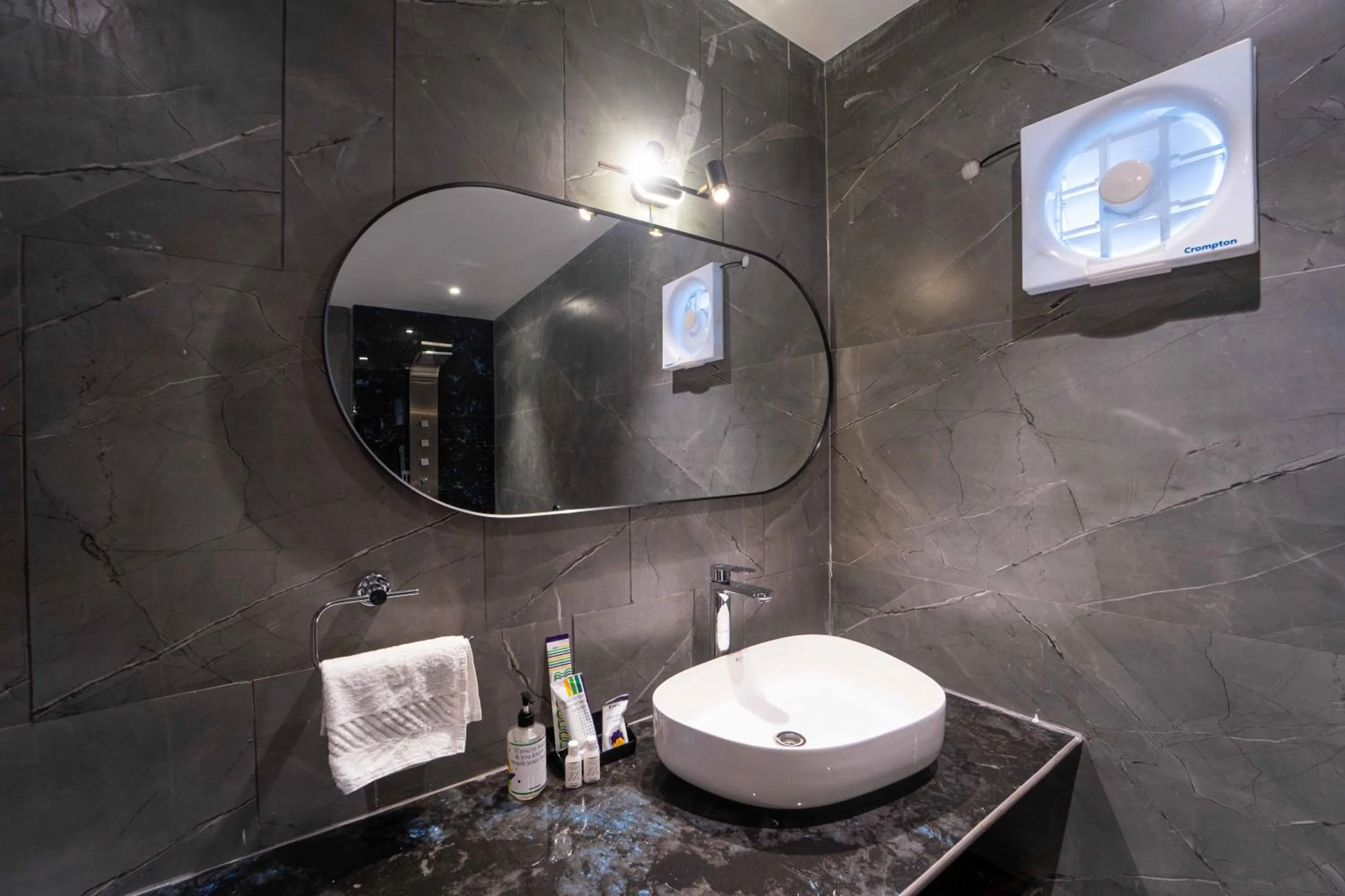 Bathroom in Treebo Winter Town Venna Lake