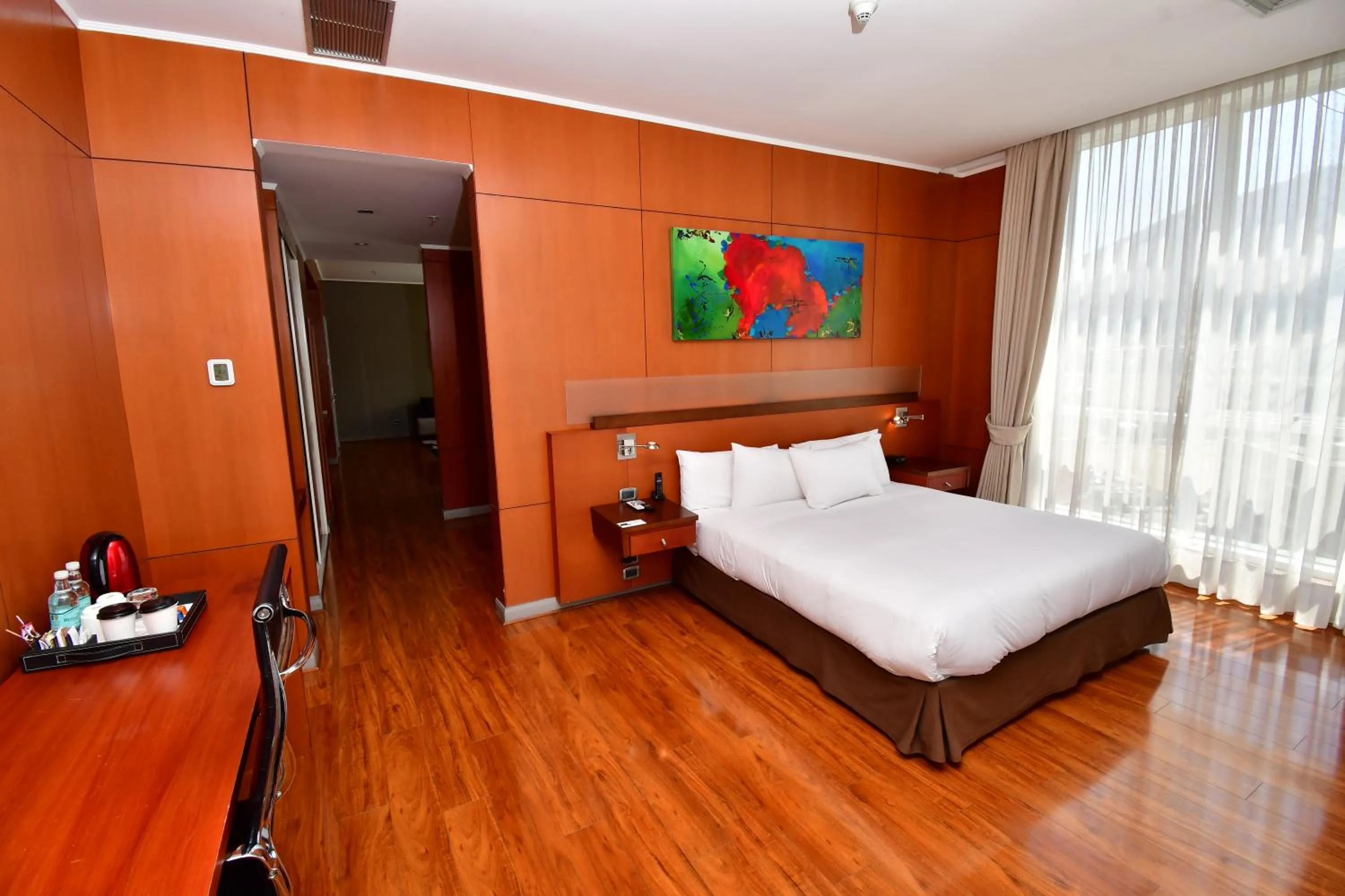 Bedroom in Radisson Ciudad Empresarial Santiago