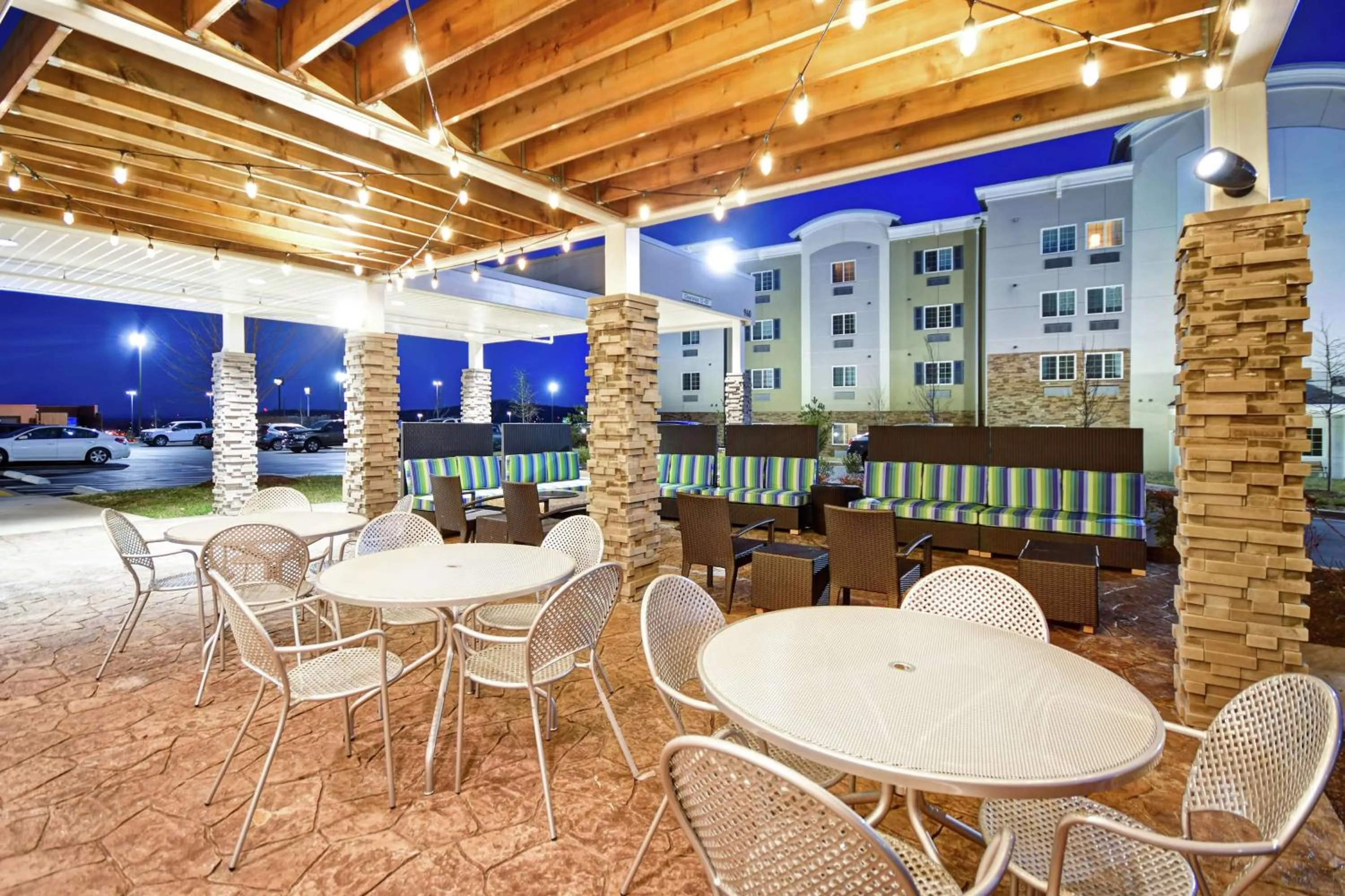 Patio in Home2 Suites By Hilton Smyrna Nashville