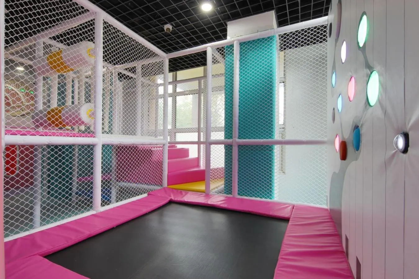 Children play ground in Hilton Dalian Golden Pebble Beach Resort