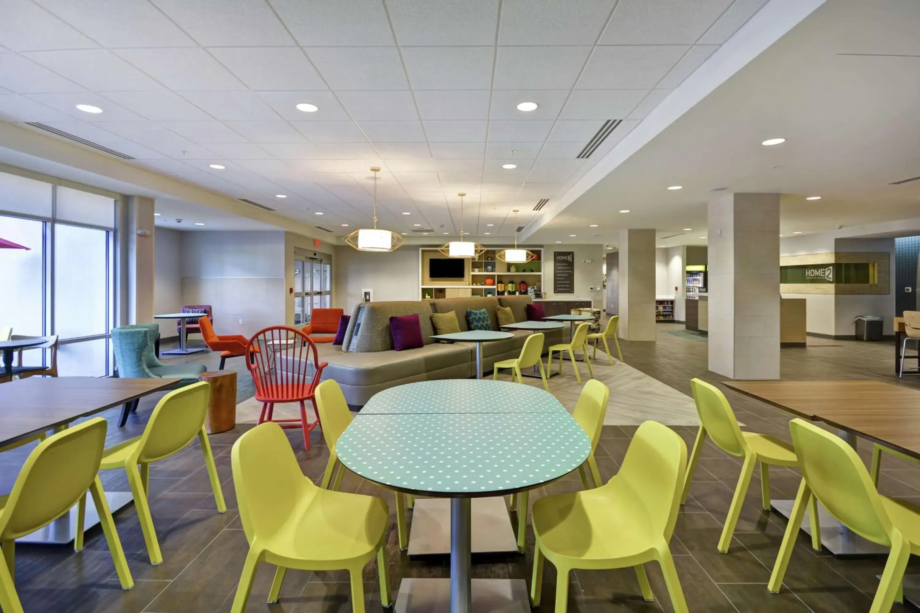 Lobby or reception in Home2 Suites by Hilton Queensbury Lake George Lobby or reception in Home2 Suites by Hilton Queensbury Lake George