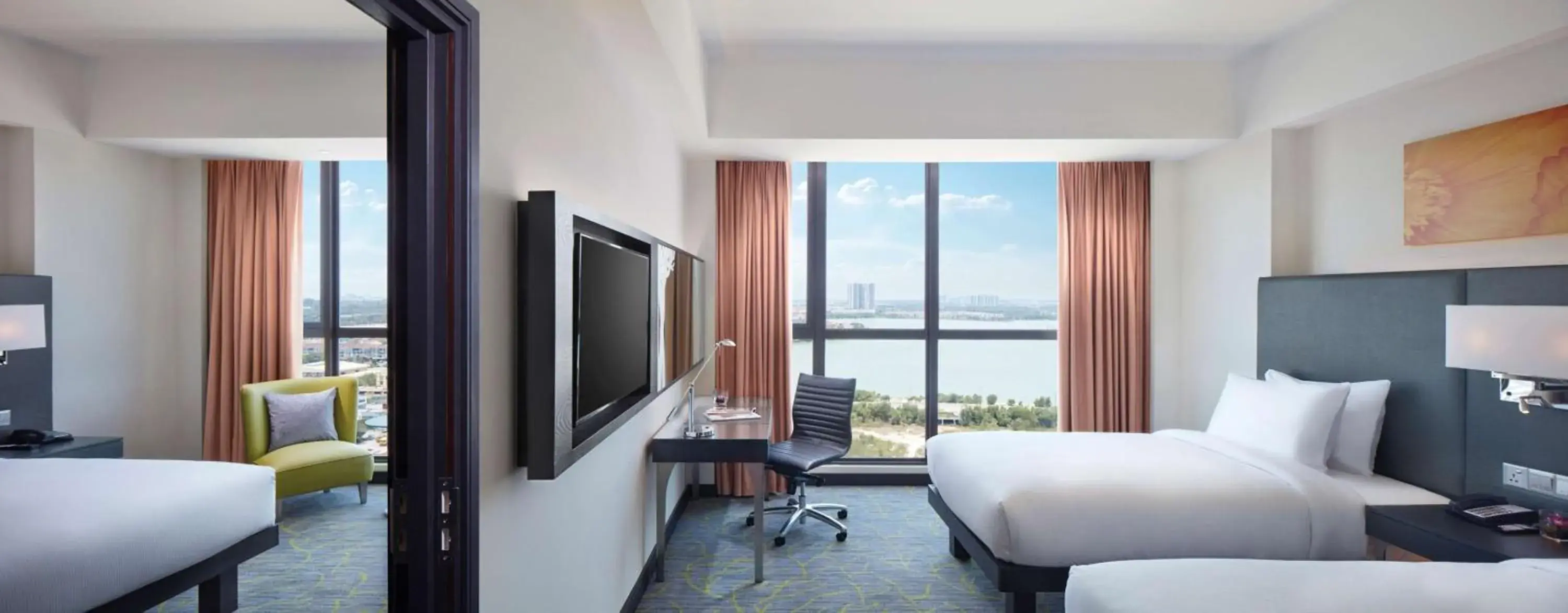 Bed in Hilton Garden Inn Puchong Bed in Hilton Garden Inn Puchong