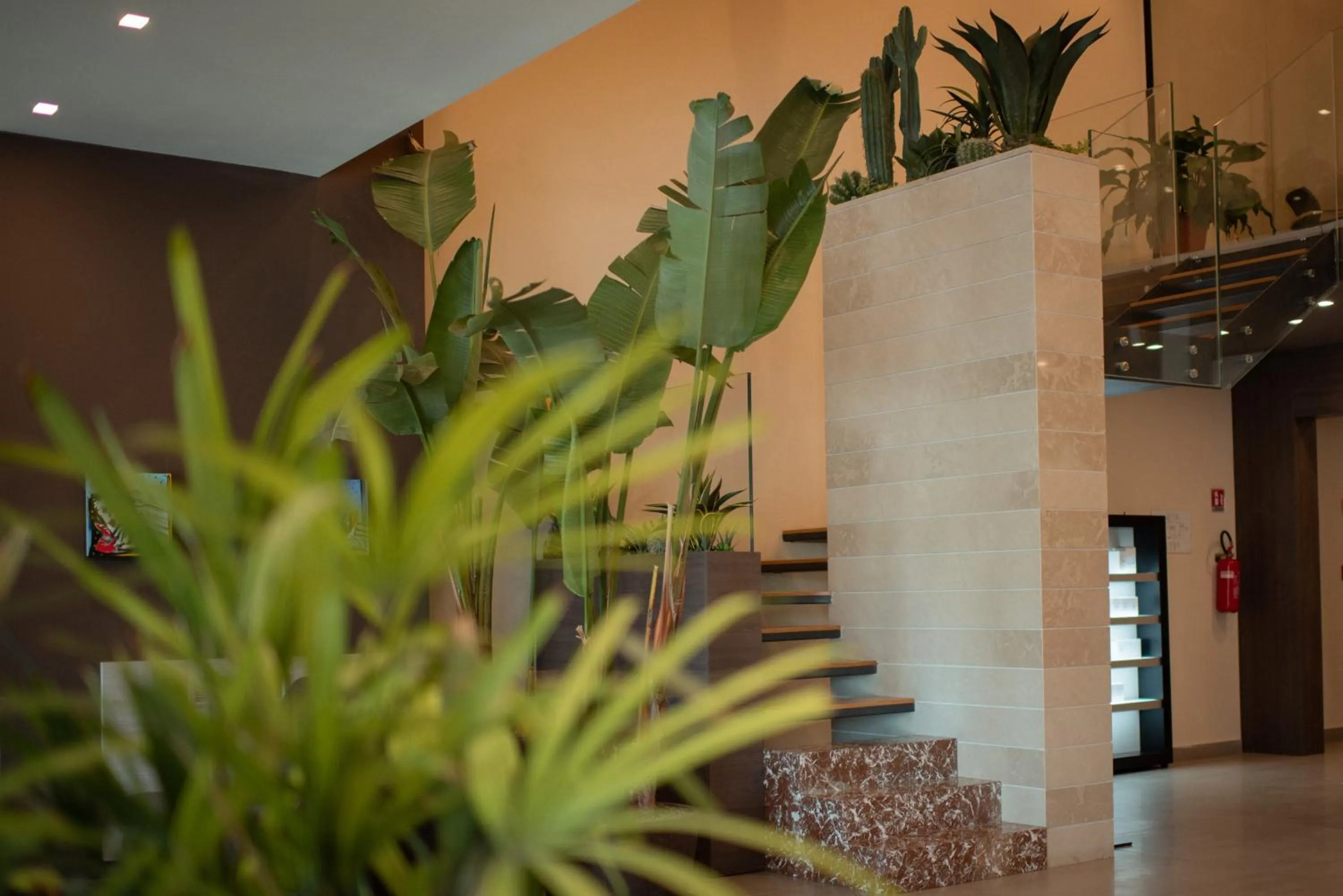 Decorative detail in Bhotel