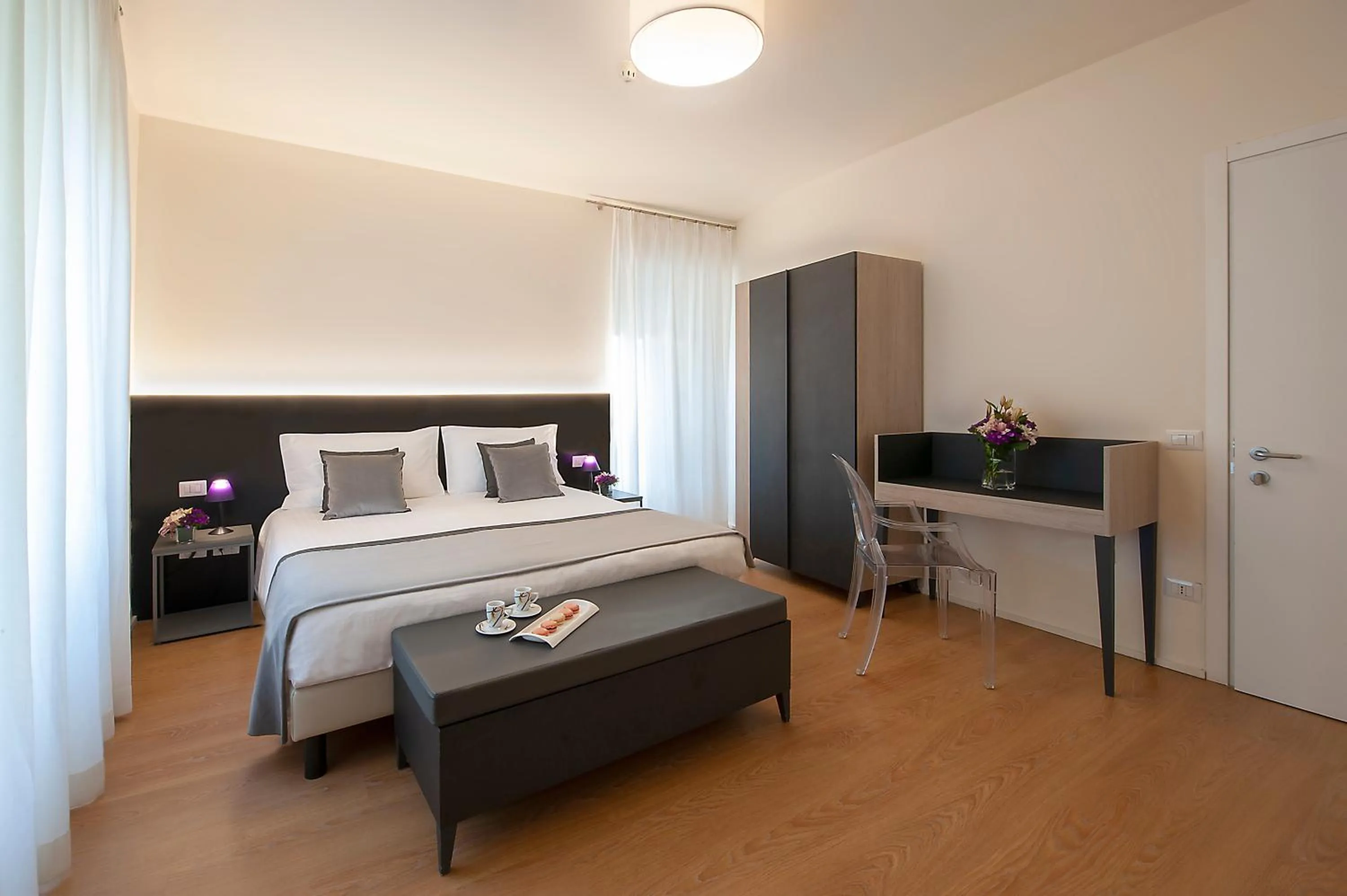 Bed in Hotel La Corte