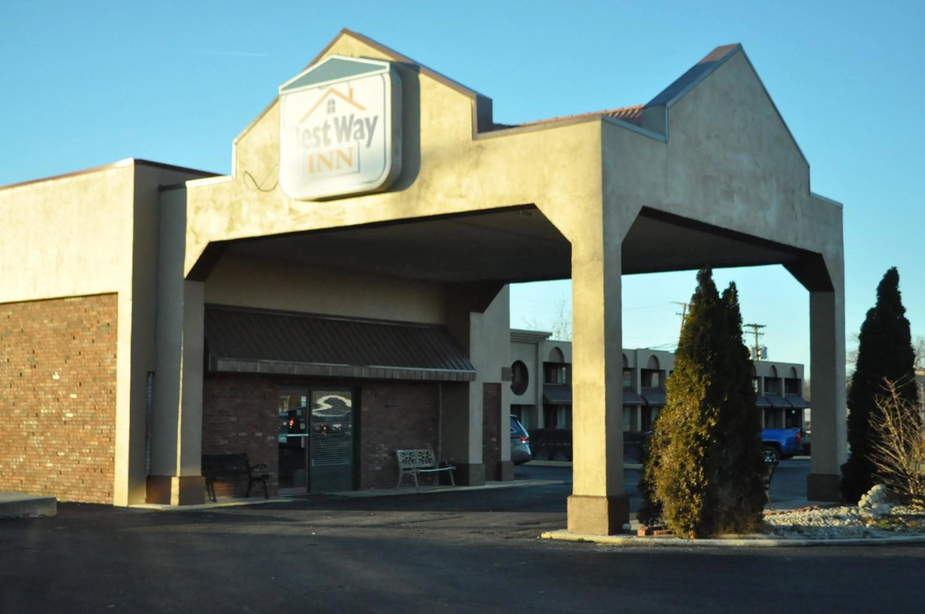 Property building in Bestway Inn - Madison