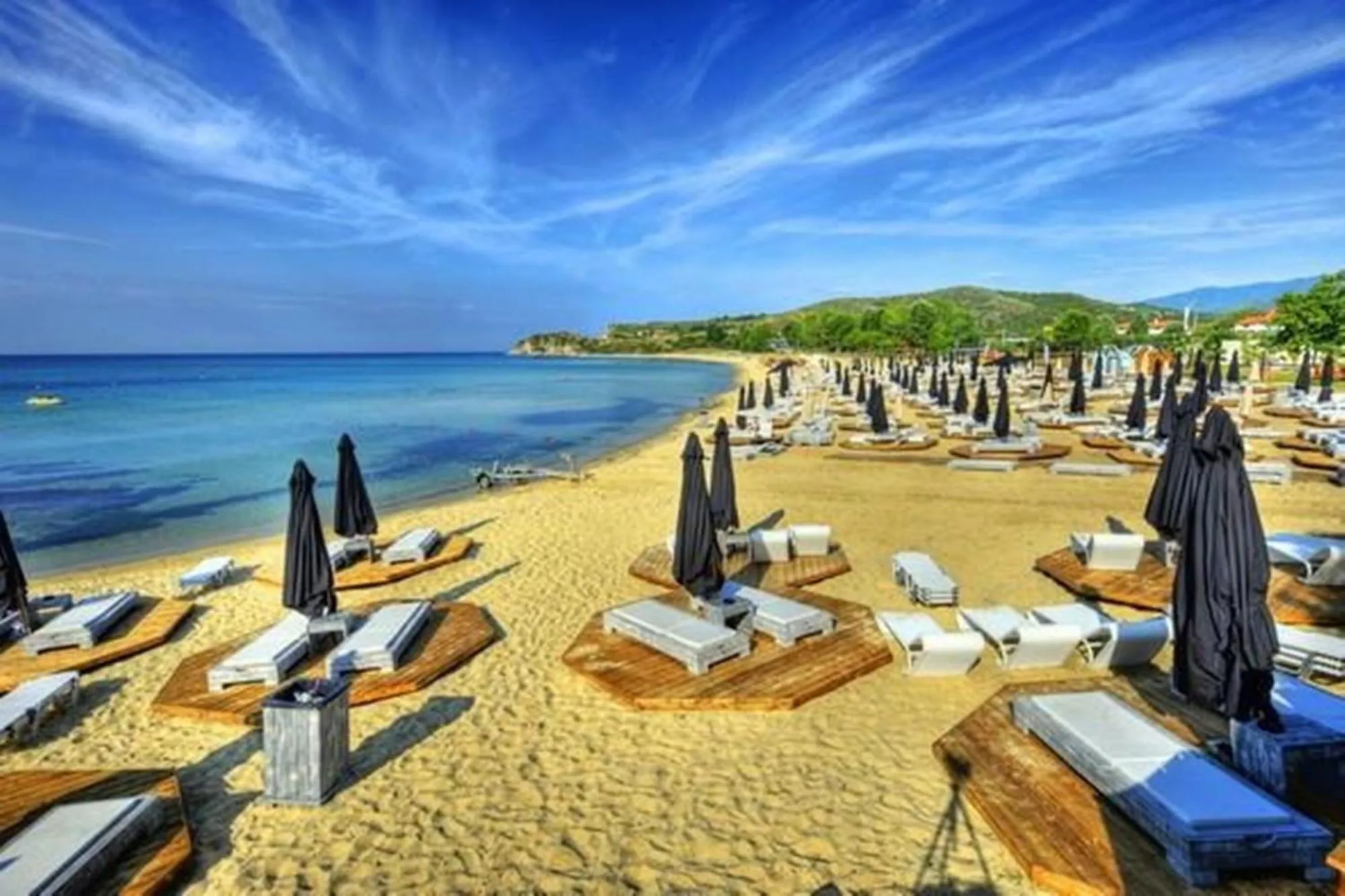 Beach in Yannis Hotel