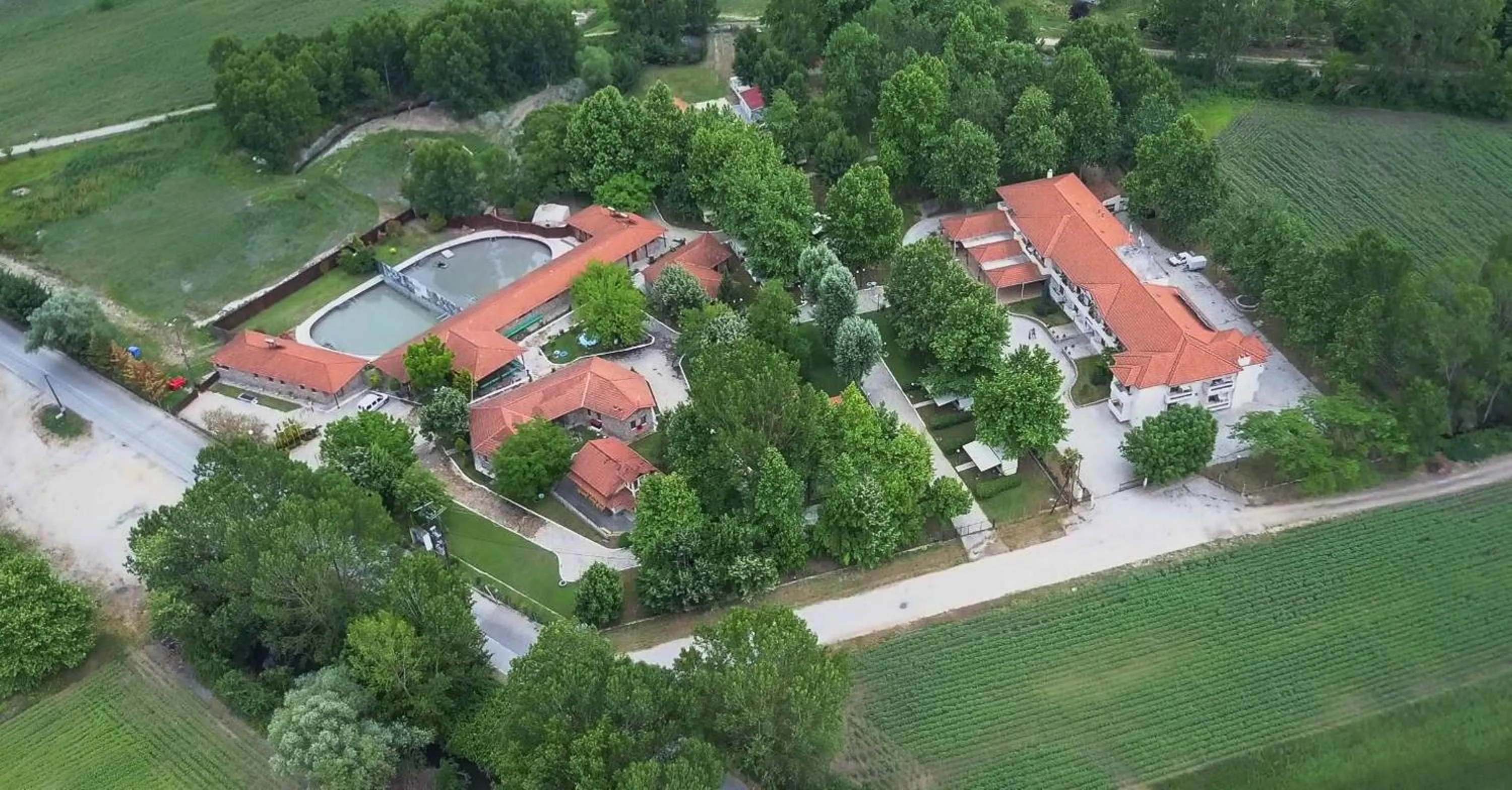 Bird's eye view in Yannis Hotel