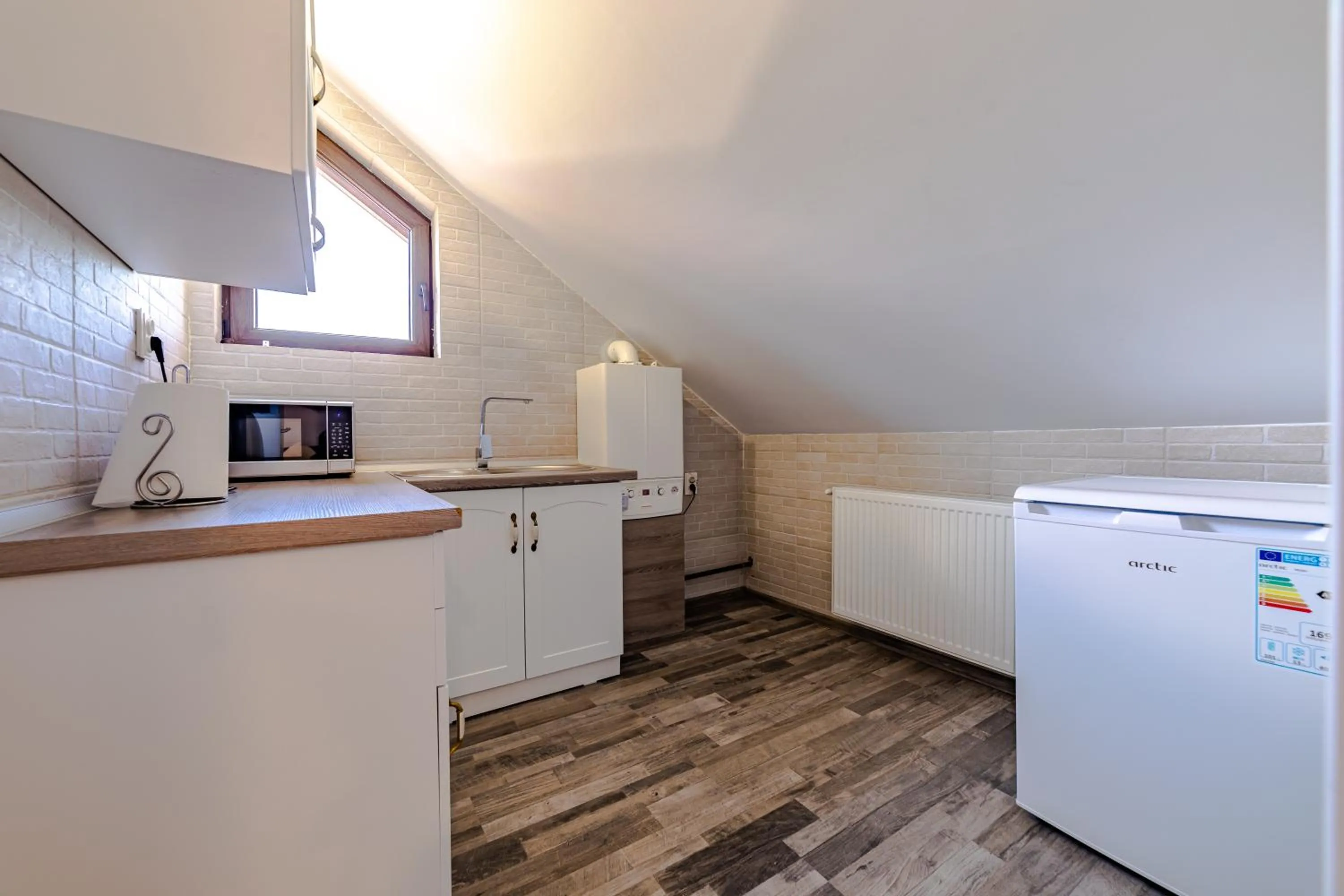 Kitchen or kitchenette in Yael Luxury Apartments 2