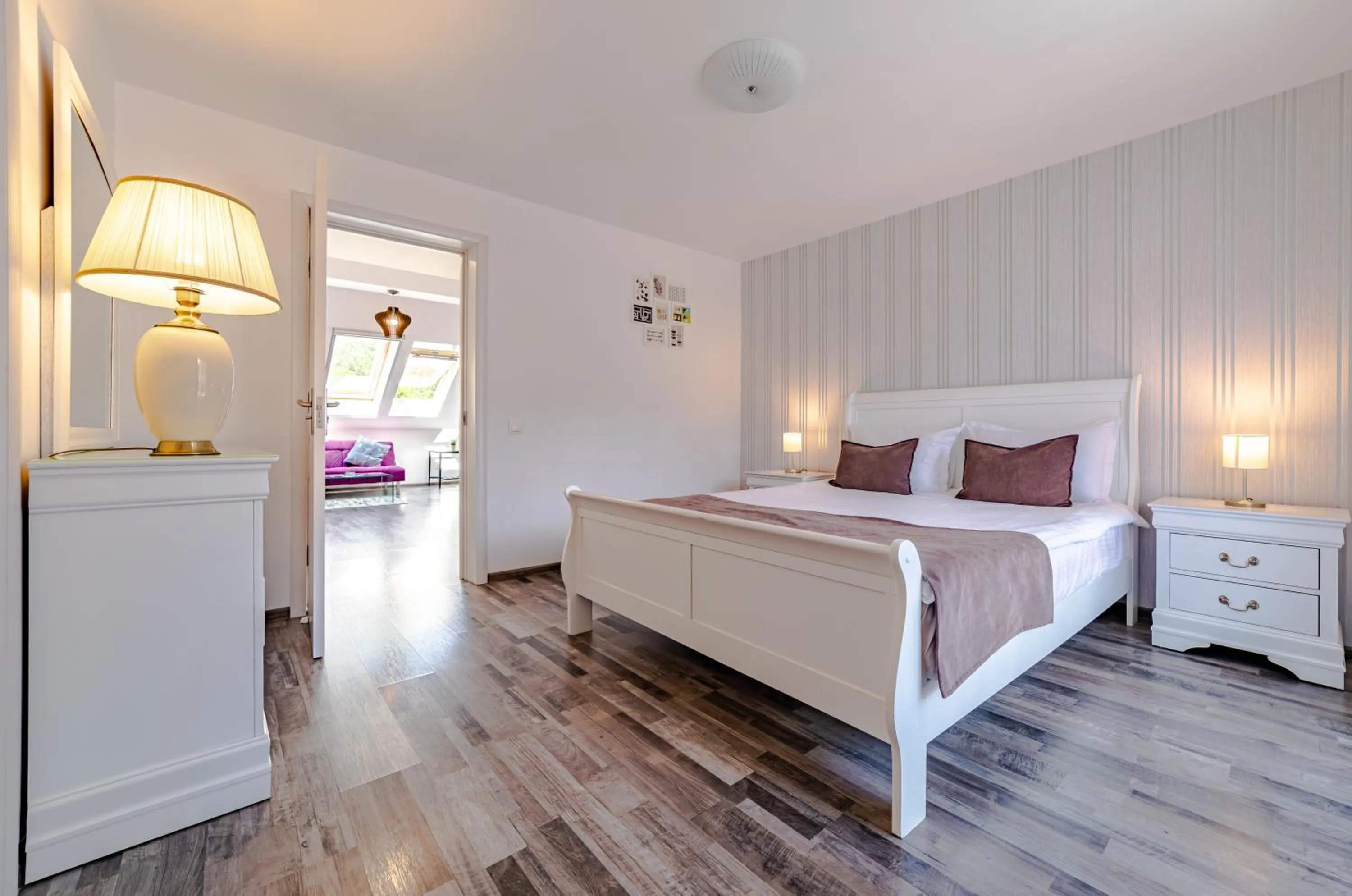 Bed in Yael Luxury Apartments 2