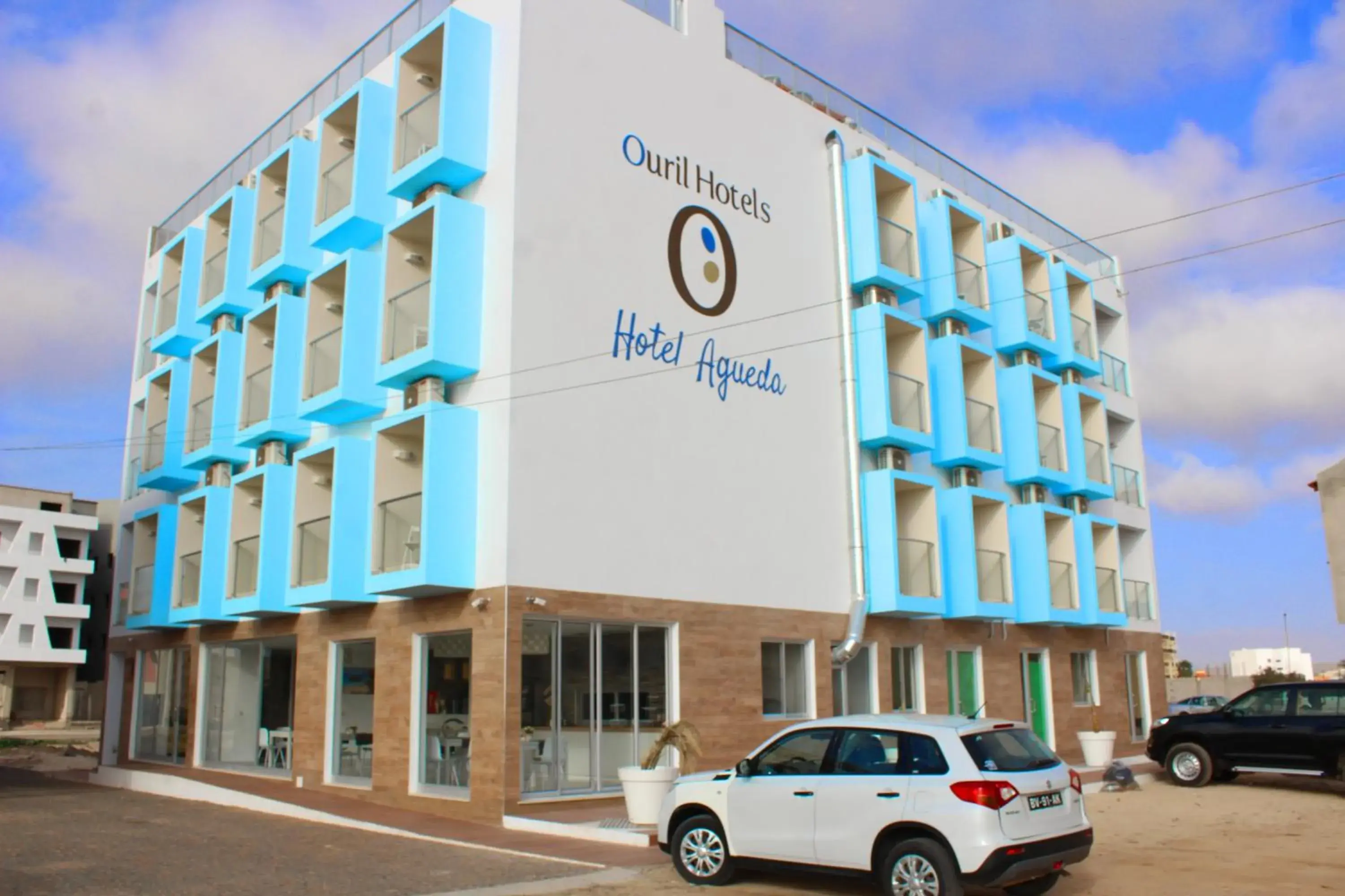 Facade/entrance in Ouril Hotel Agueda Facade/entrance in Ouril Hotel Agueda