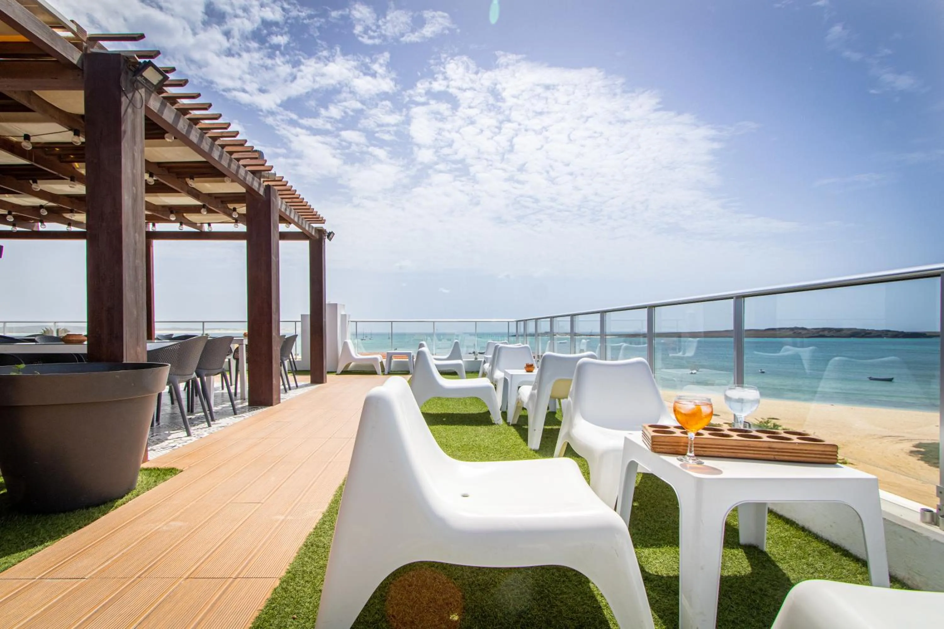 Balcony/Terrace in Ouril Hotel Agueda