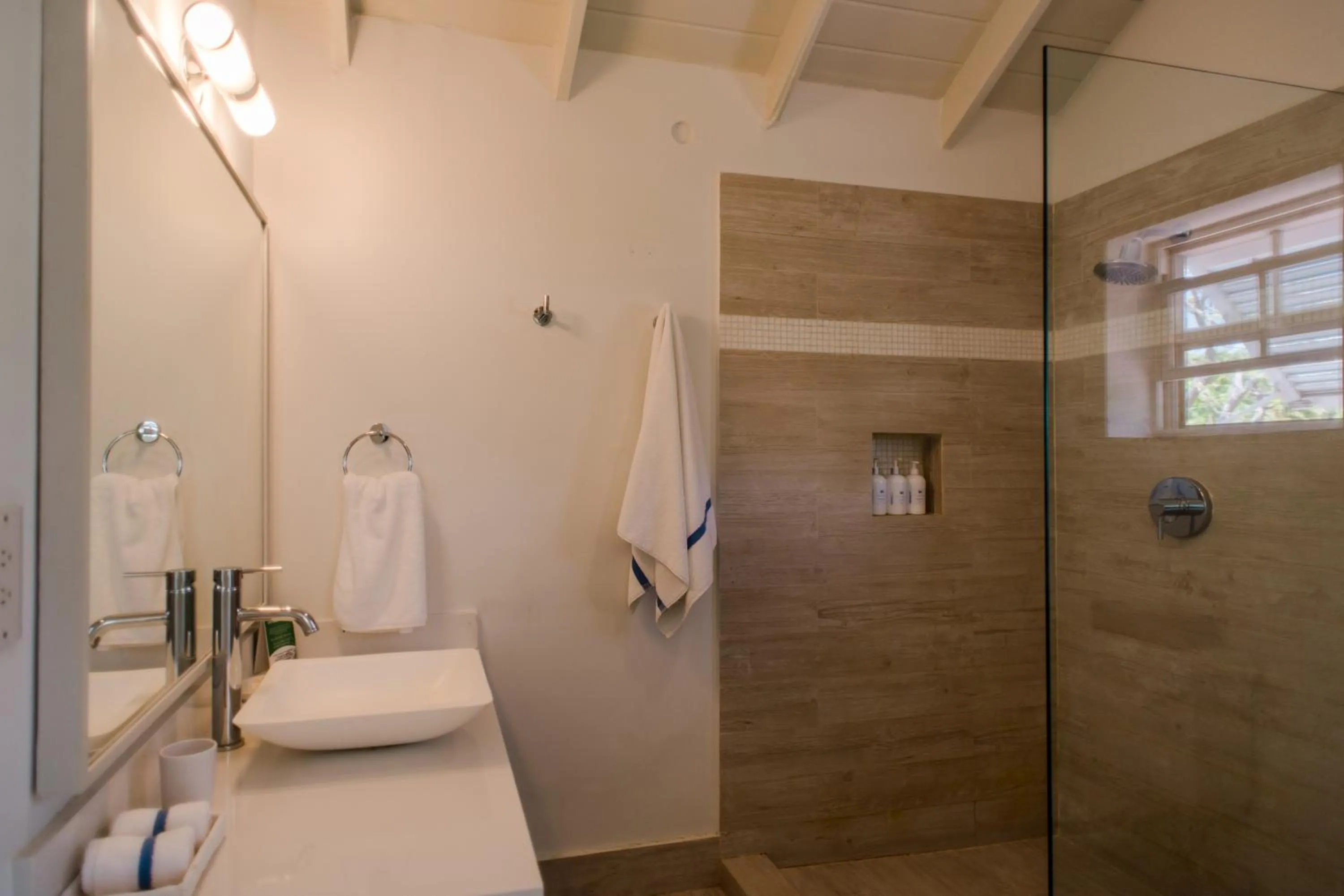 Shower in Little Good Harbour