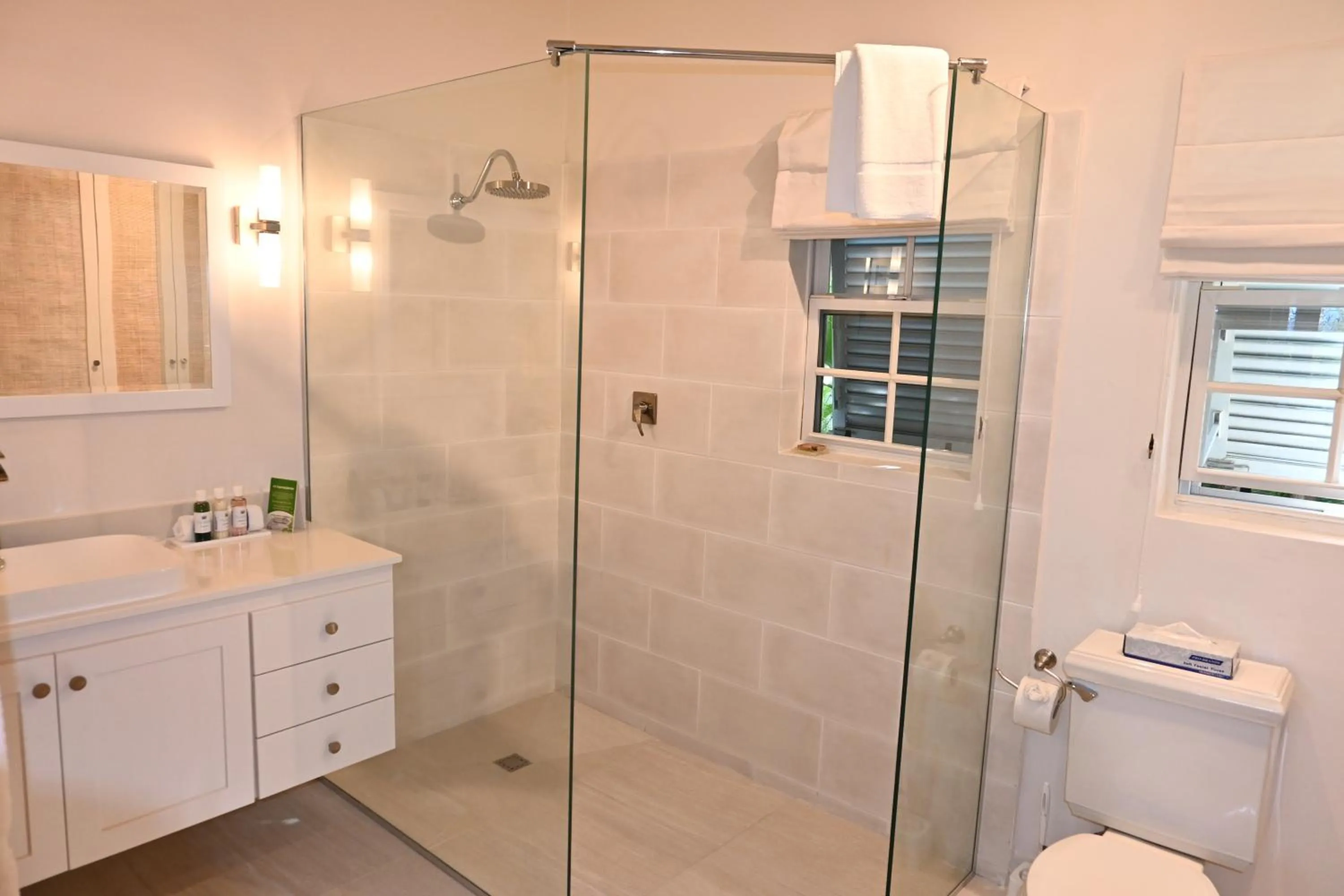 Shower in Little Good Harbour