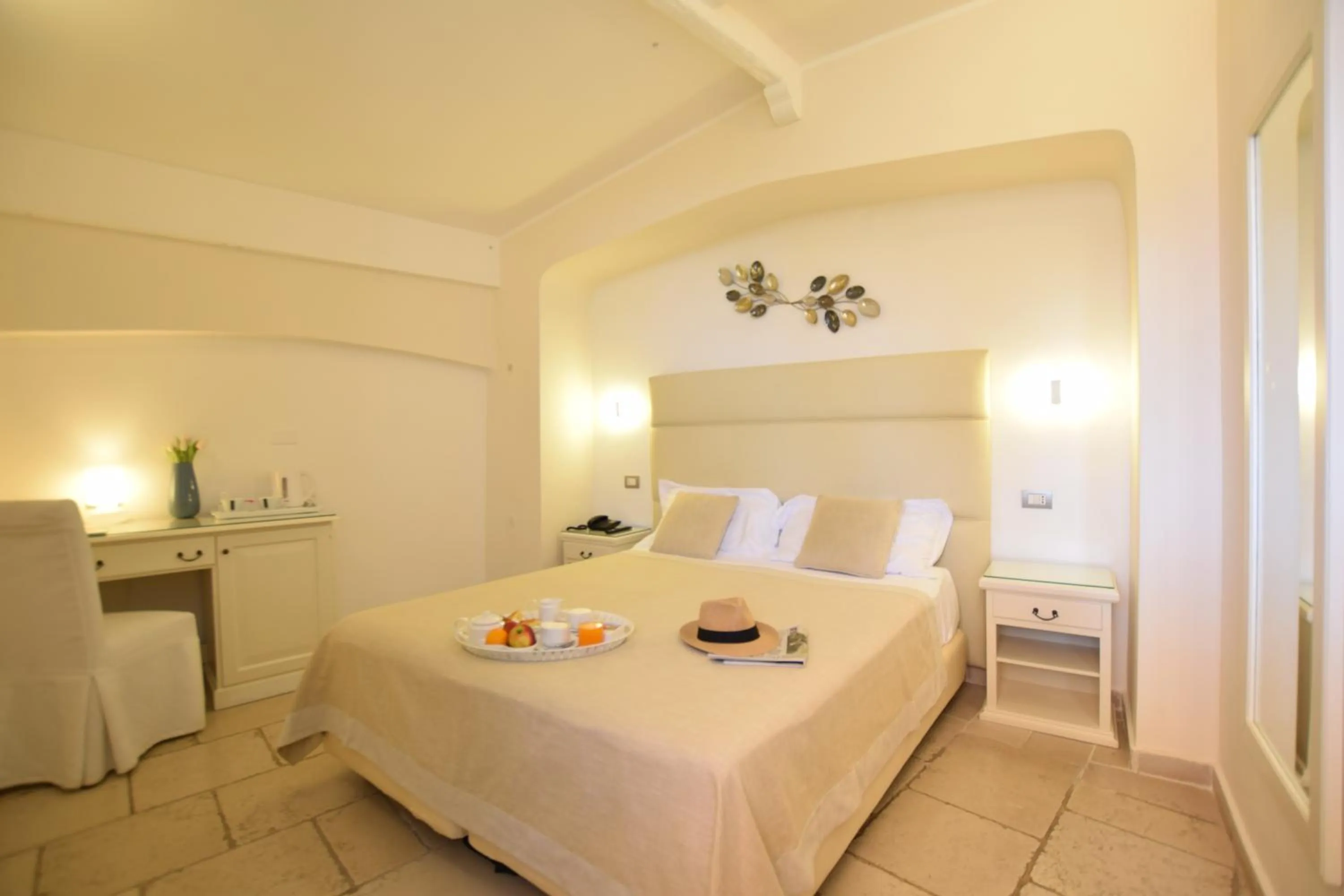 Bed in Hotel L'Arcangelo - Boutique Hotel