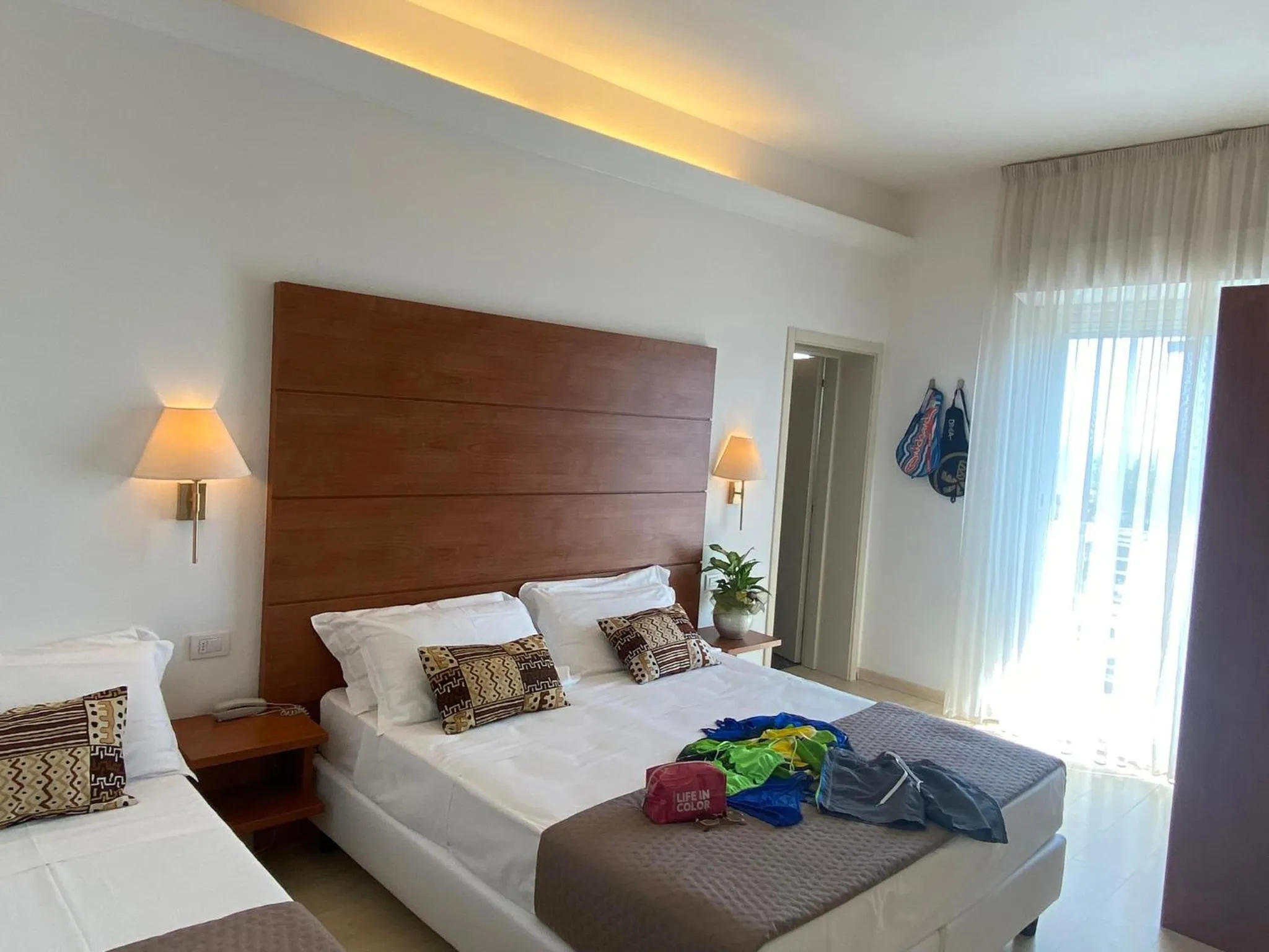 Photo of the whole room, Bed in Hotel Villa del Parco