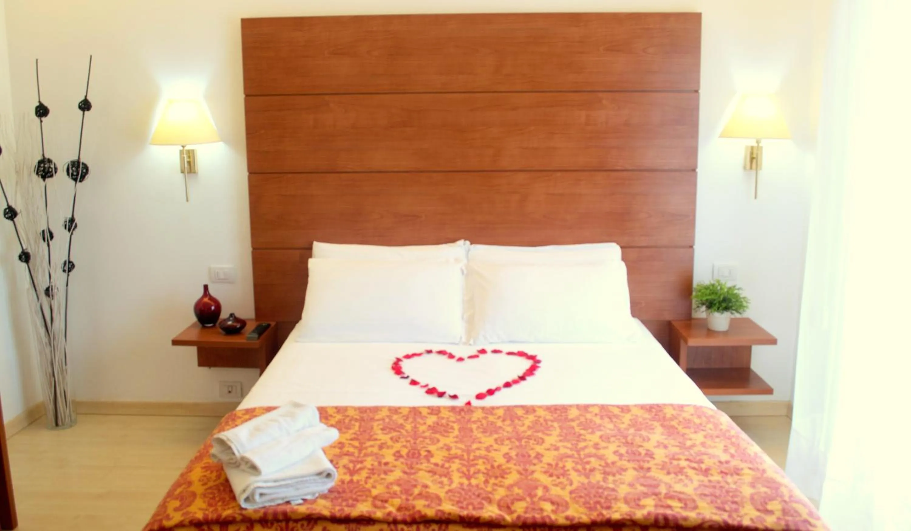 Bed in Hotel Villa del Parco