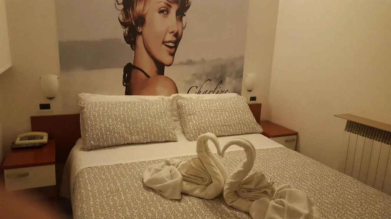 Bed in Hotel Villa del Parco