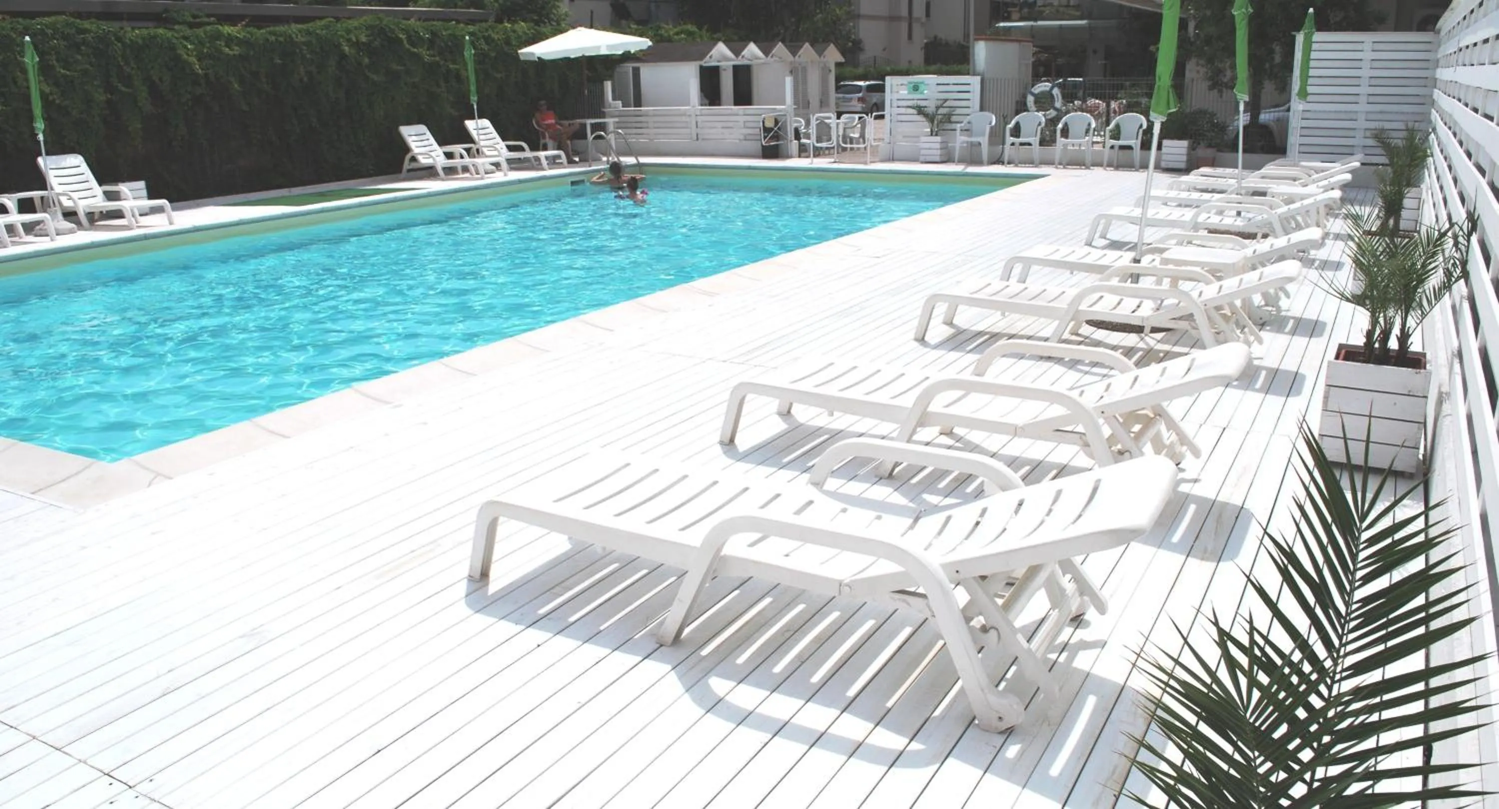 Swimming pool in Hotel Villa del Parco