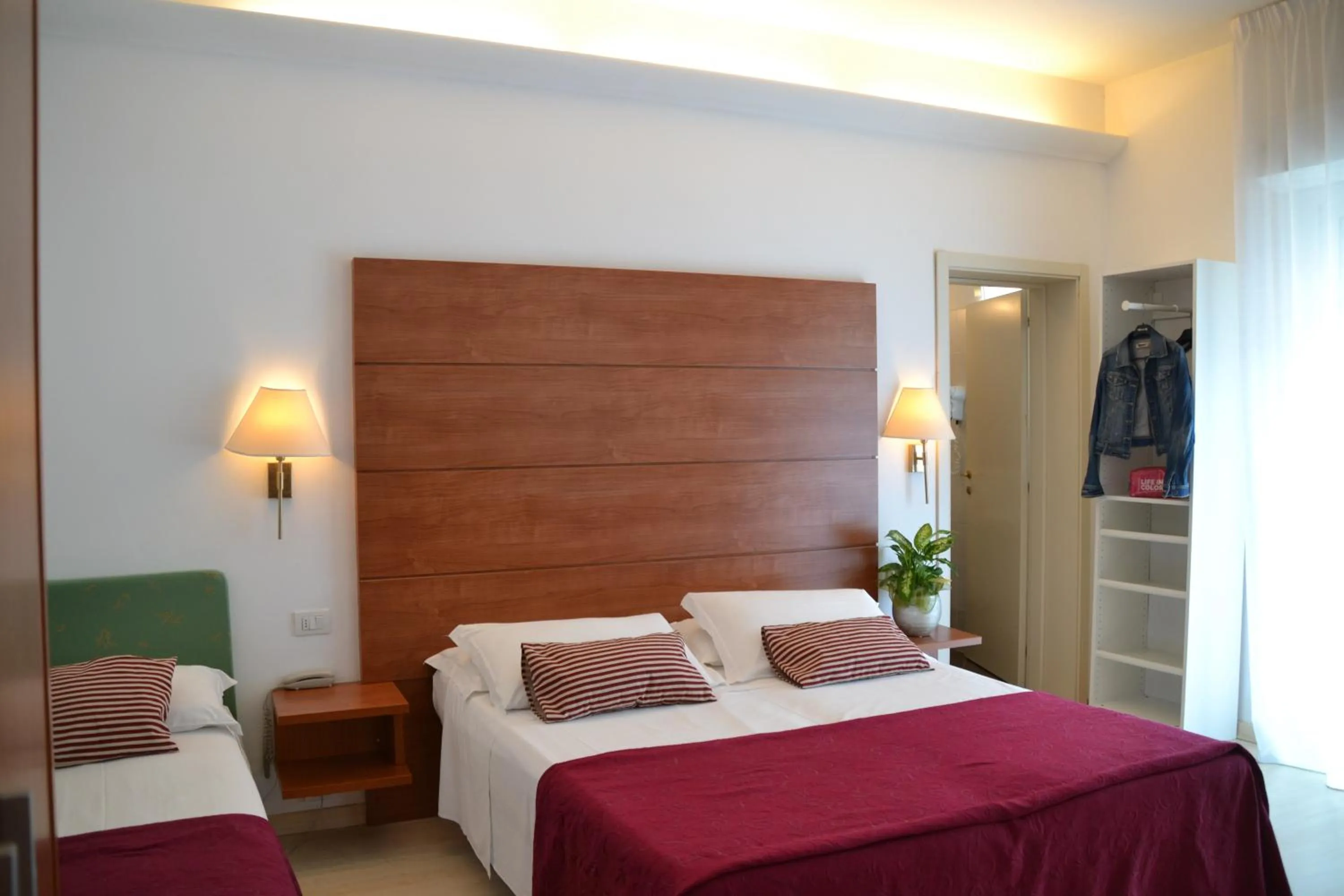 Bed in Hotel Villa del Parco