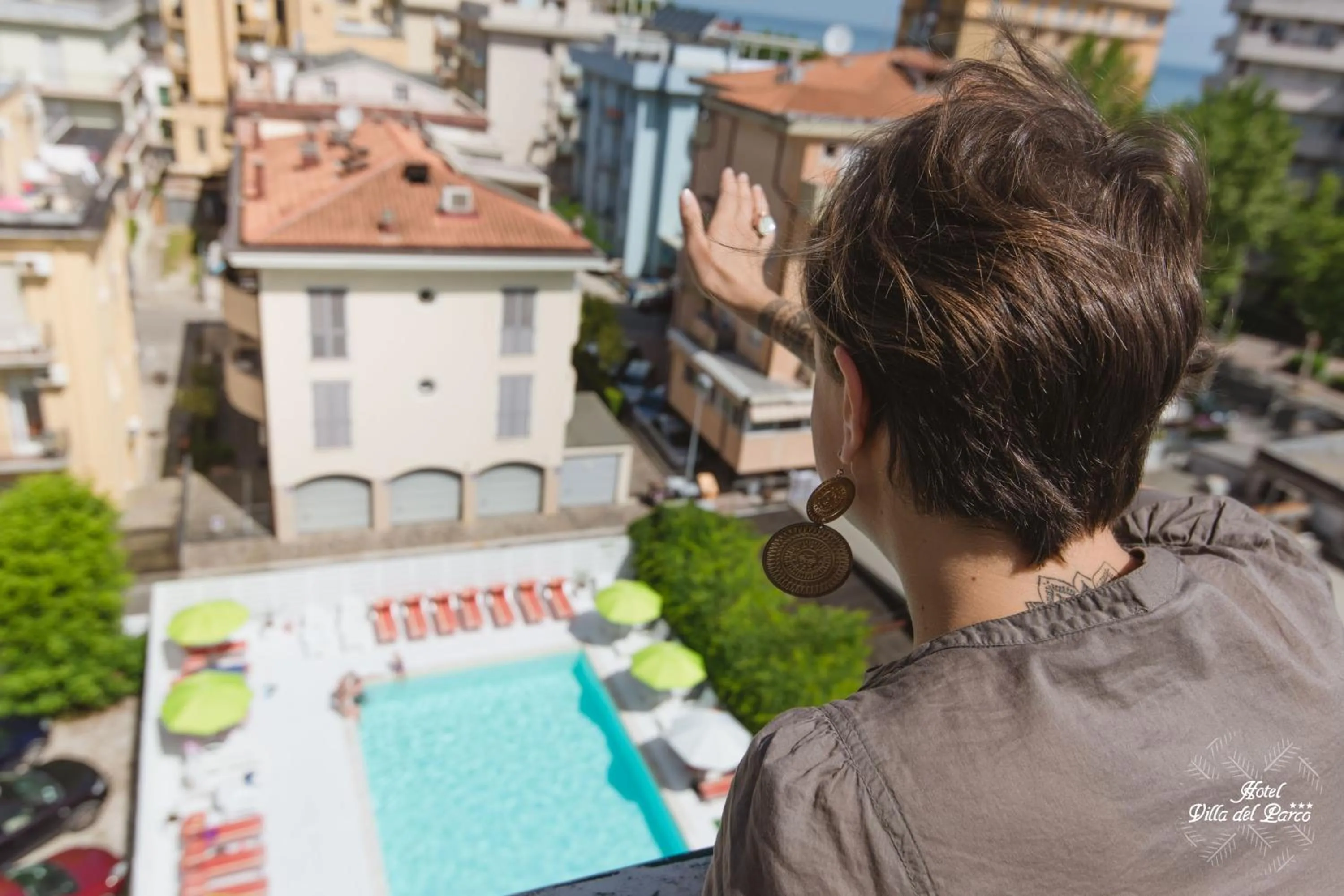 Property building in Hotel Villa del Parco