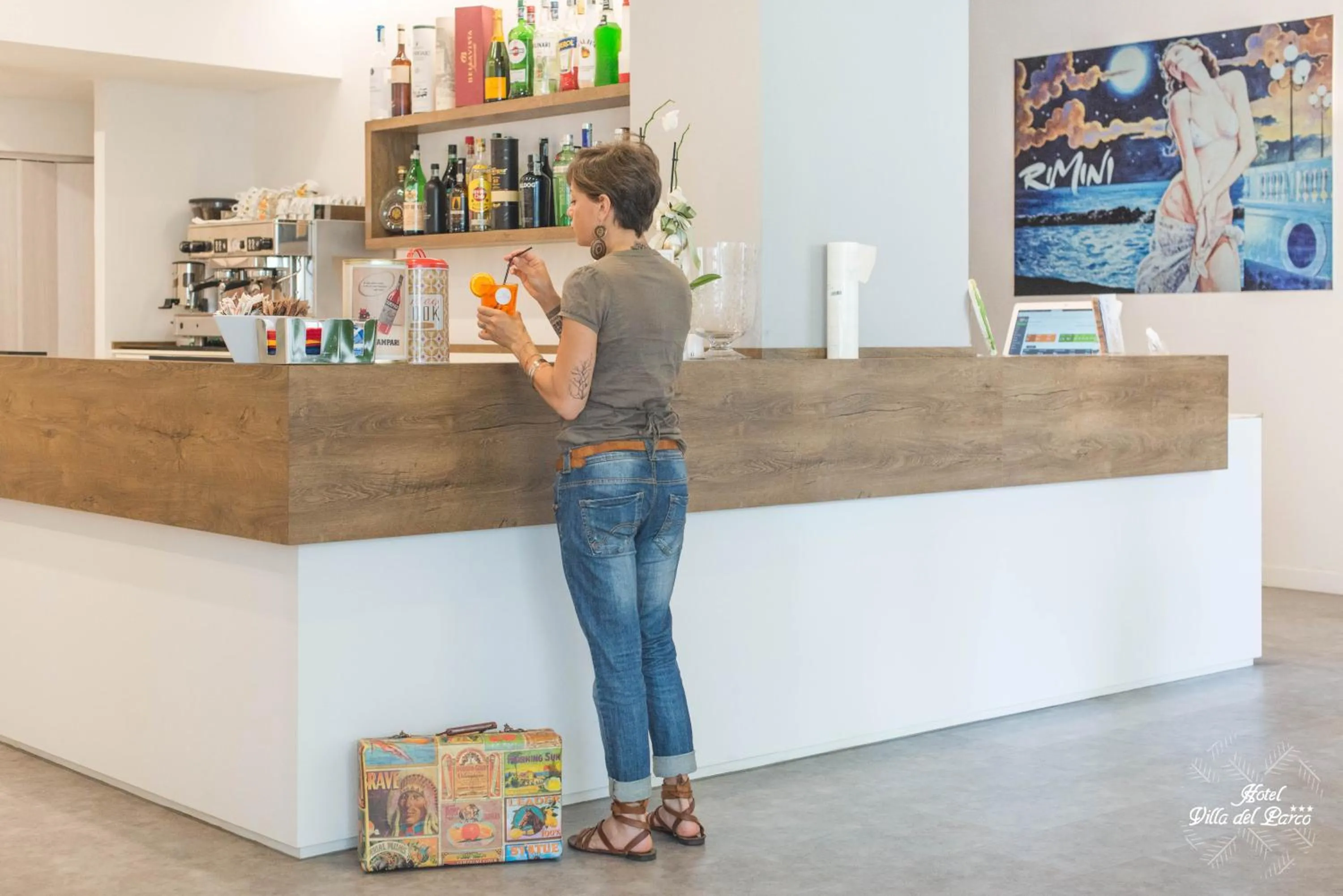 Lounge or bar in Hotel Villa del Parco