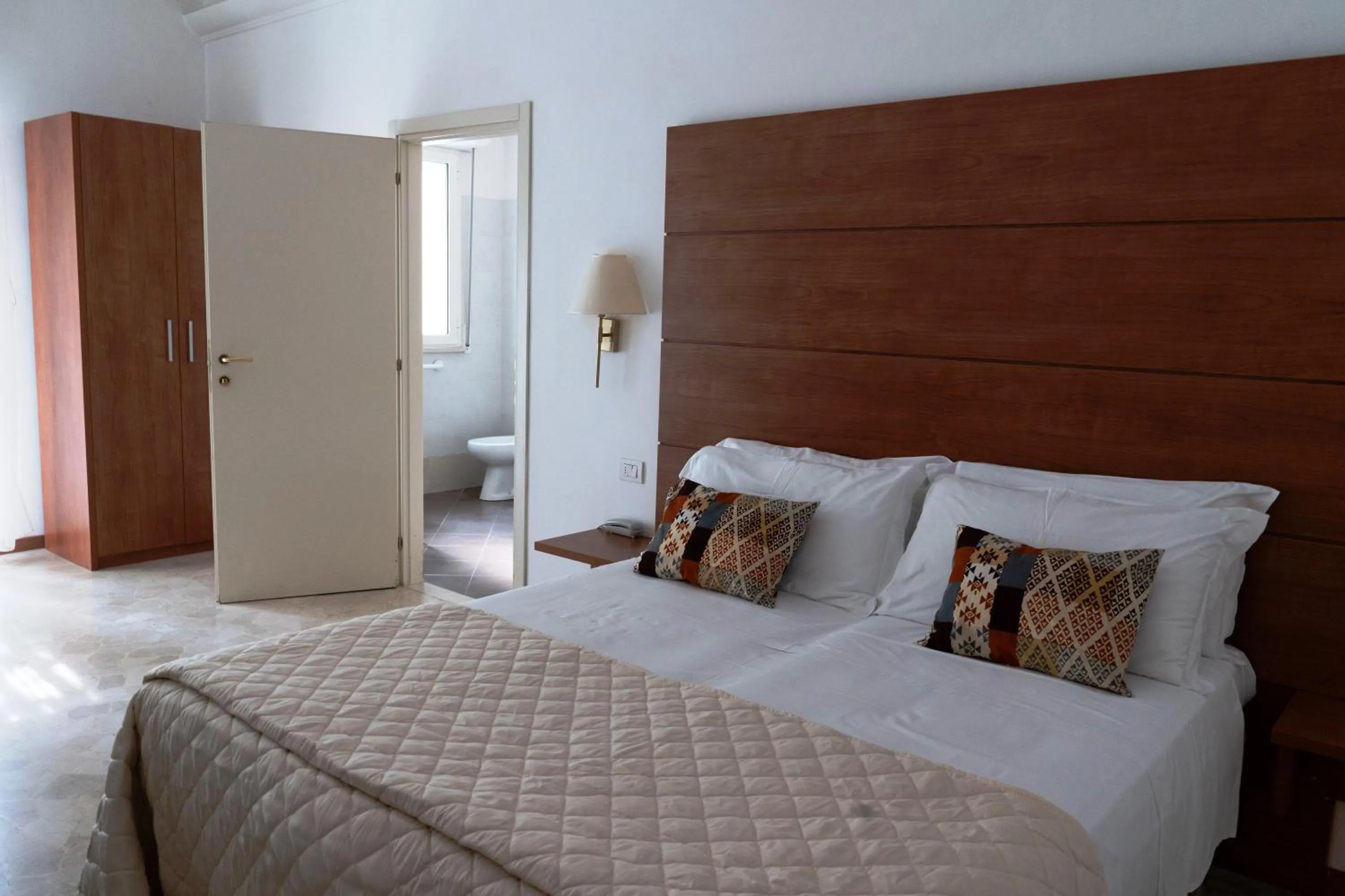 Bed in Hotel Villa del Parco