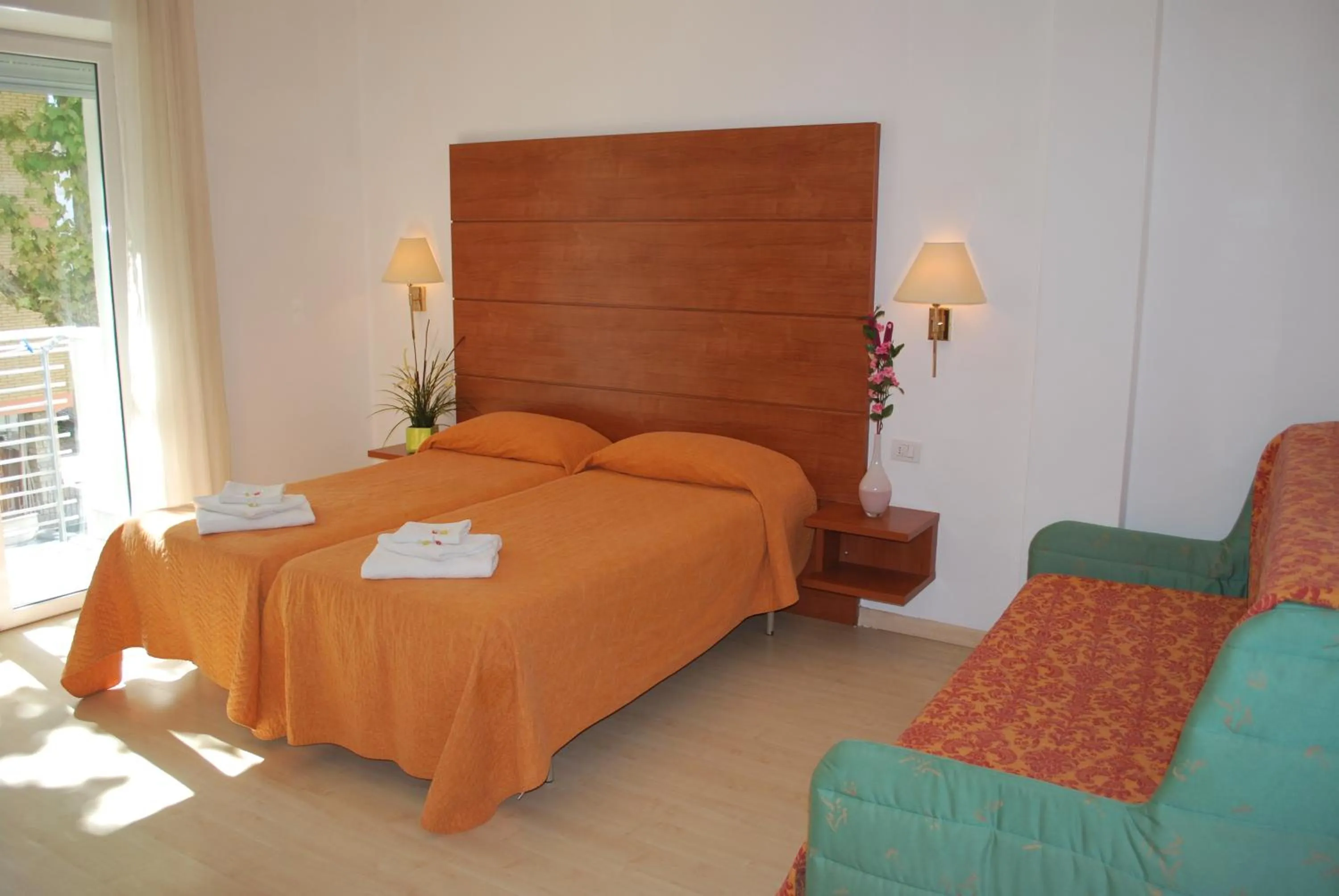 Bed in Hotel Villa del Parco