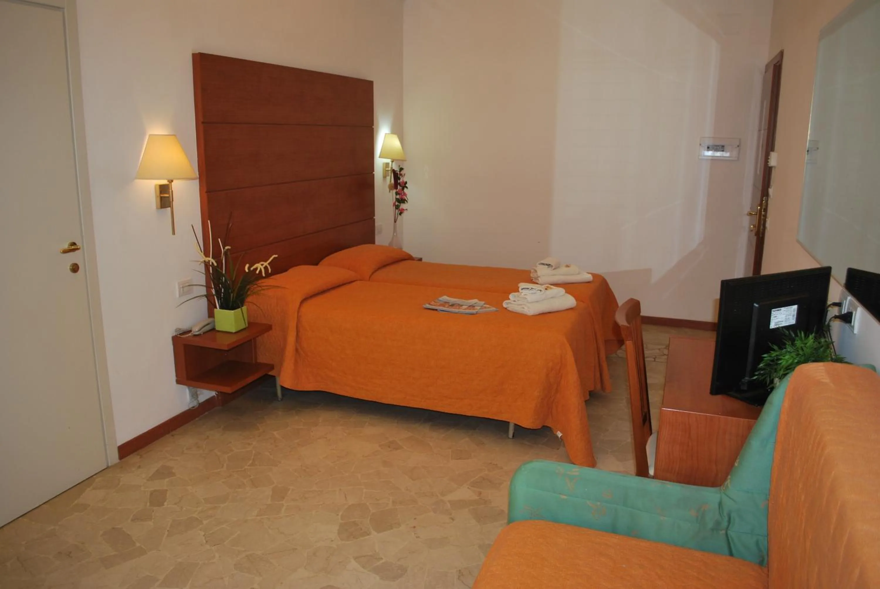 Bed in Hotel Villa del Parco