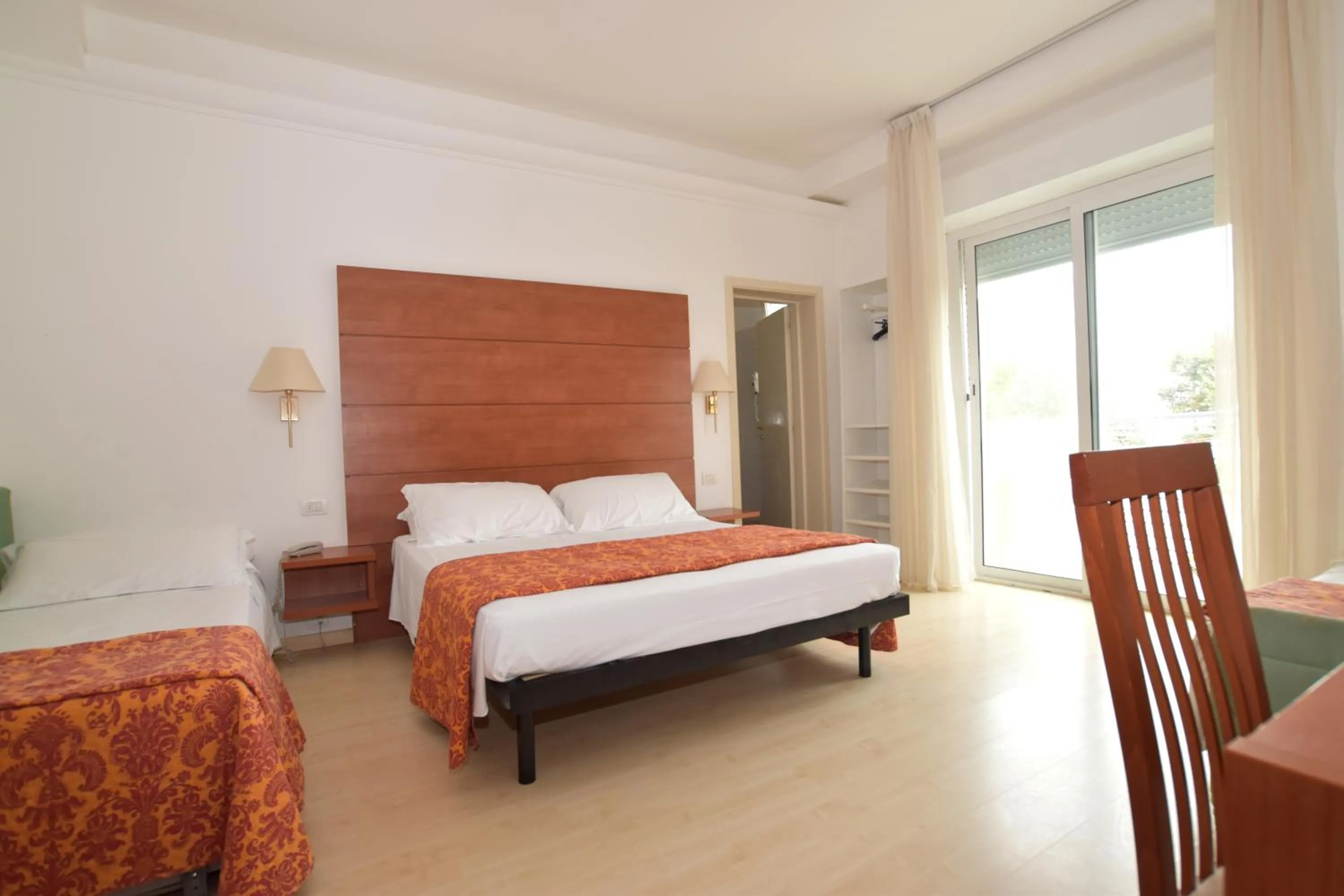 Bed in Hotel Villa del Parco