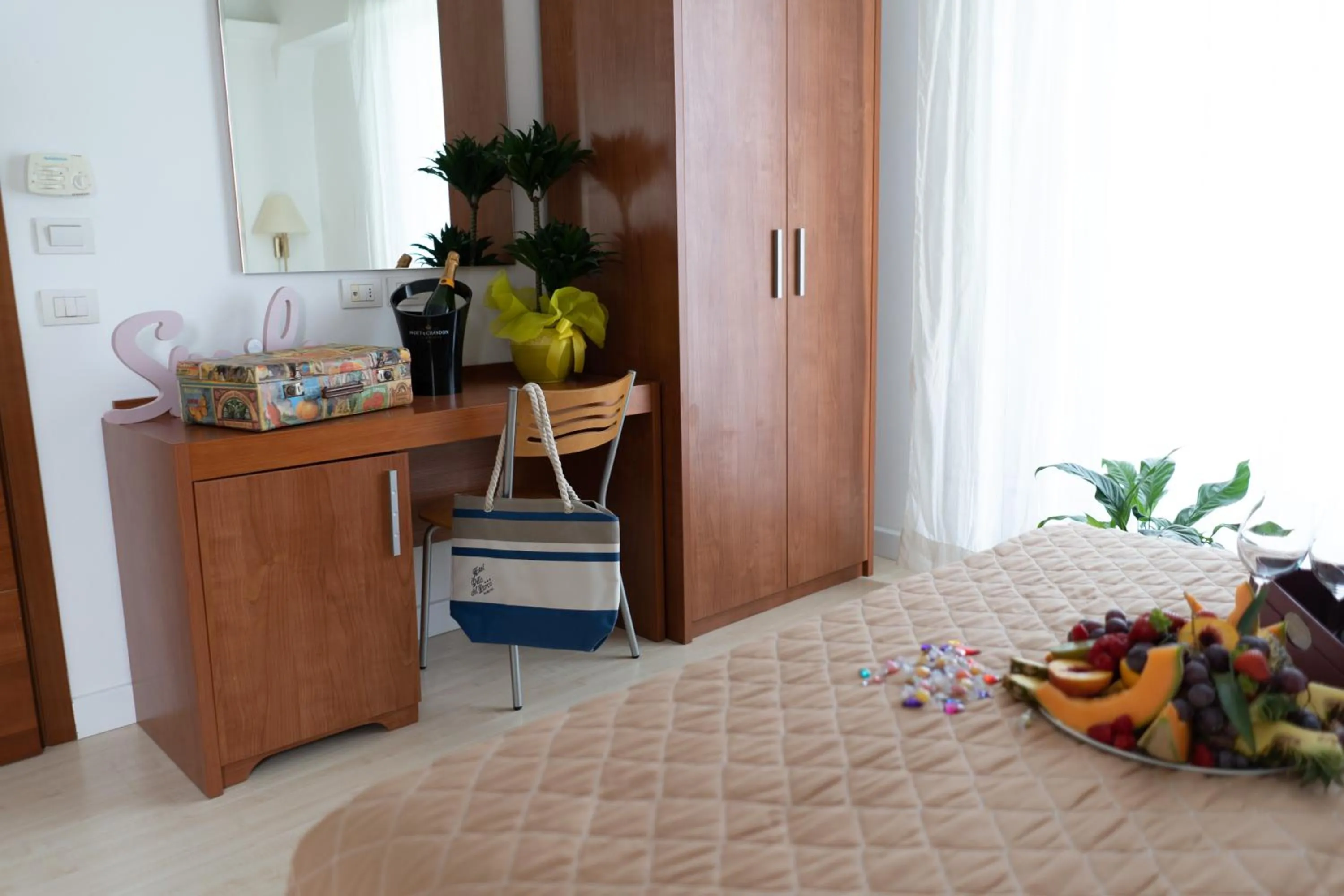 Bed in Hotel Villa del Parco