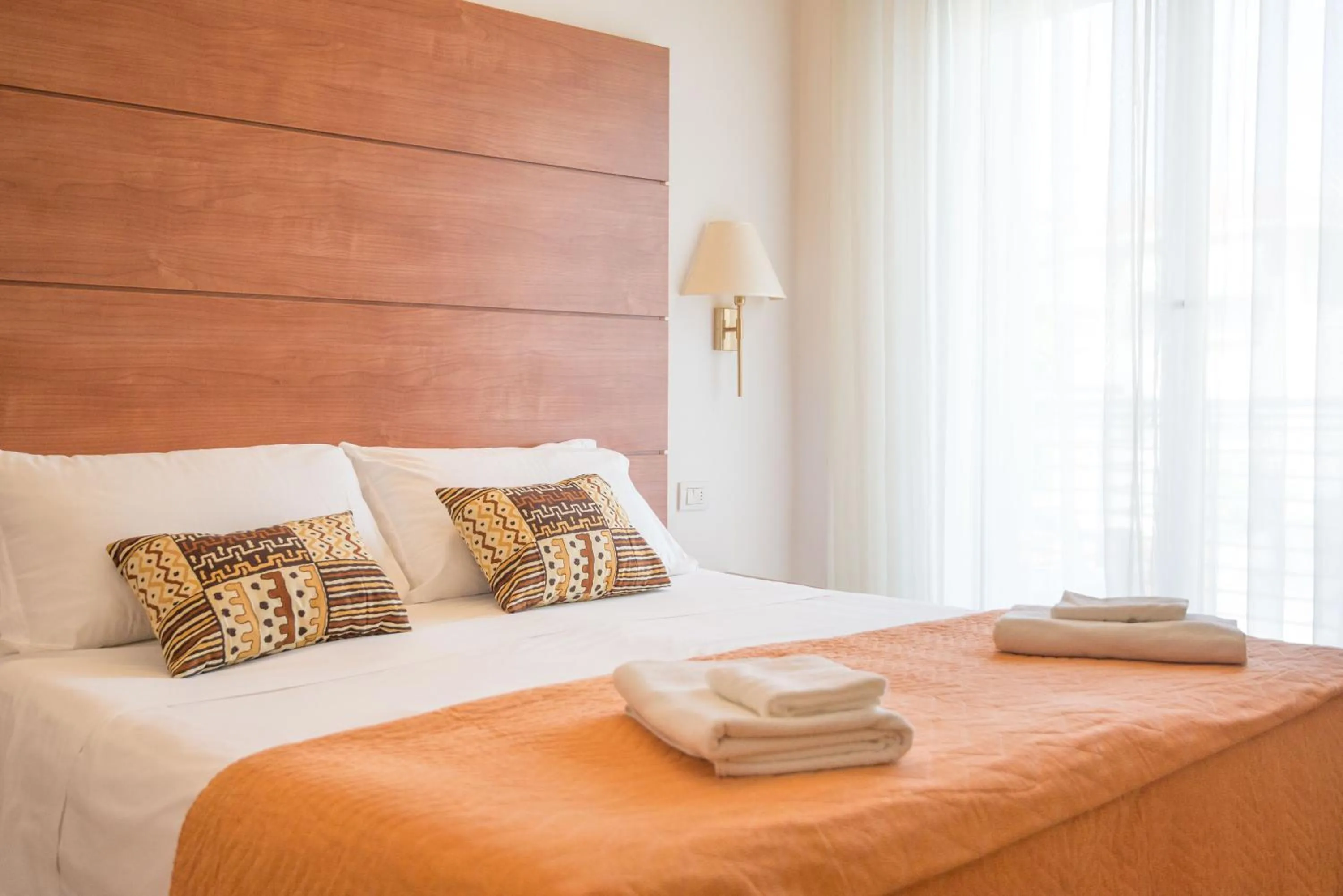 Bed in Hotel Villa del Parco