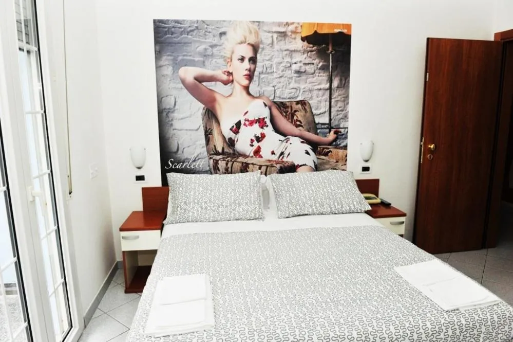 Bed in Hotel Villa del Parco