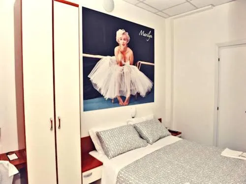 Bed in Hotel Villa del Parco