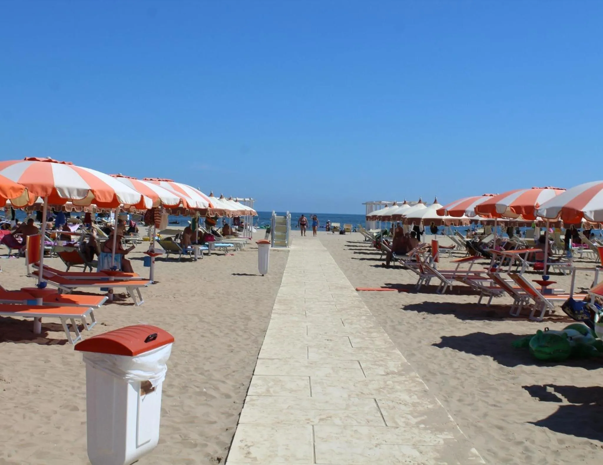 Beach in Hotel Villa del Parco
