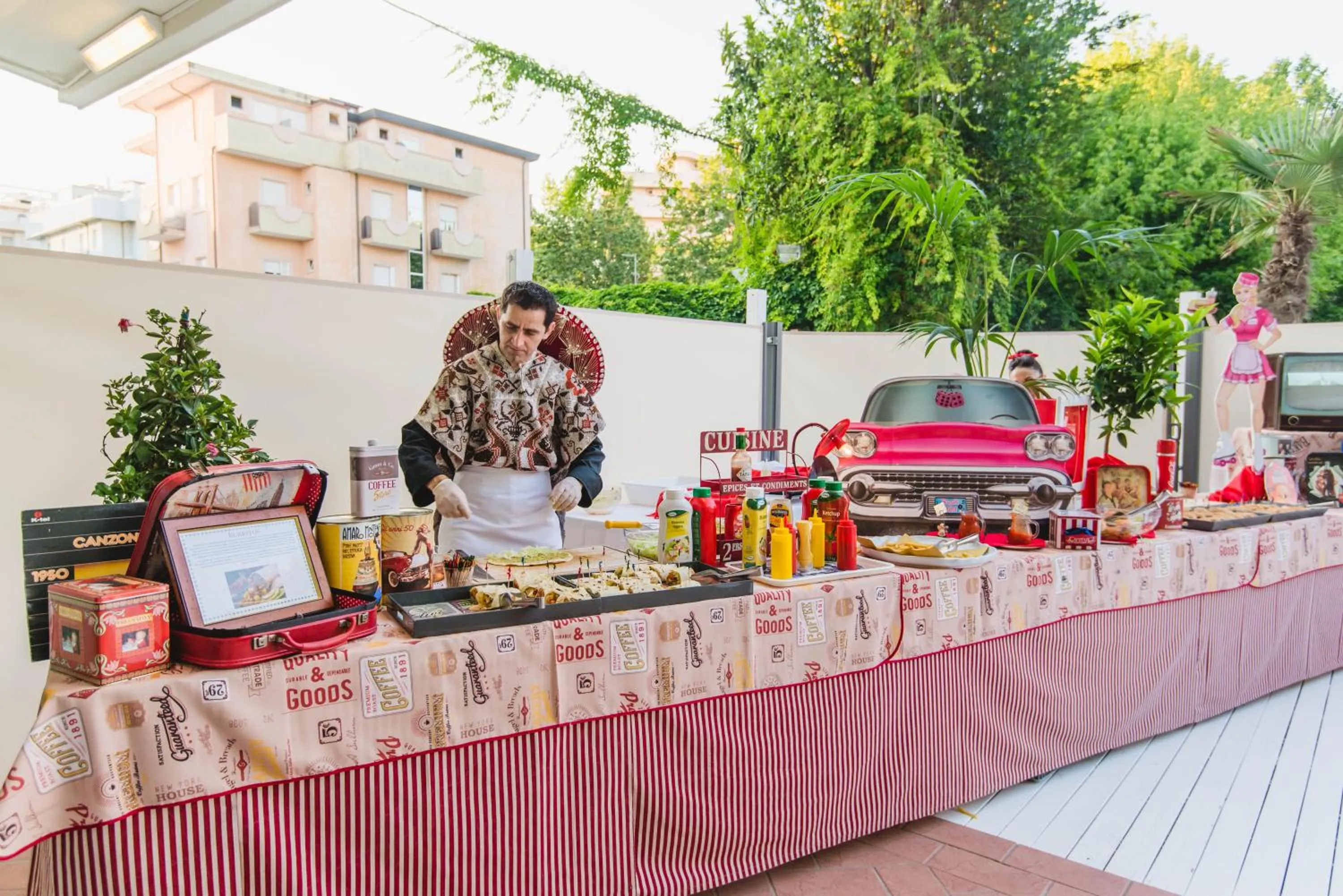 Restaurant/places to eat in Hotel Villa del Parco