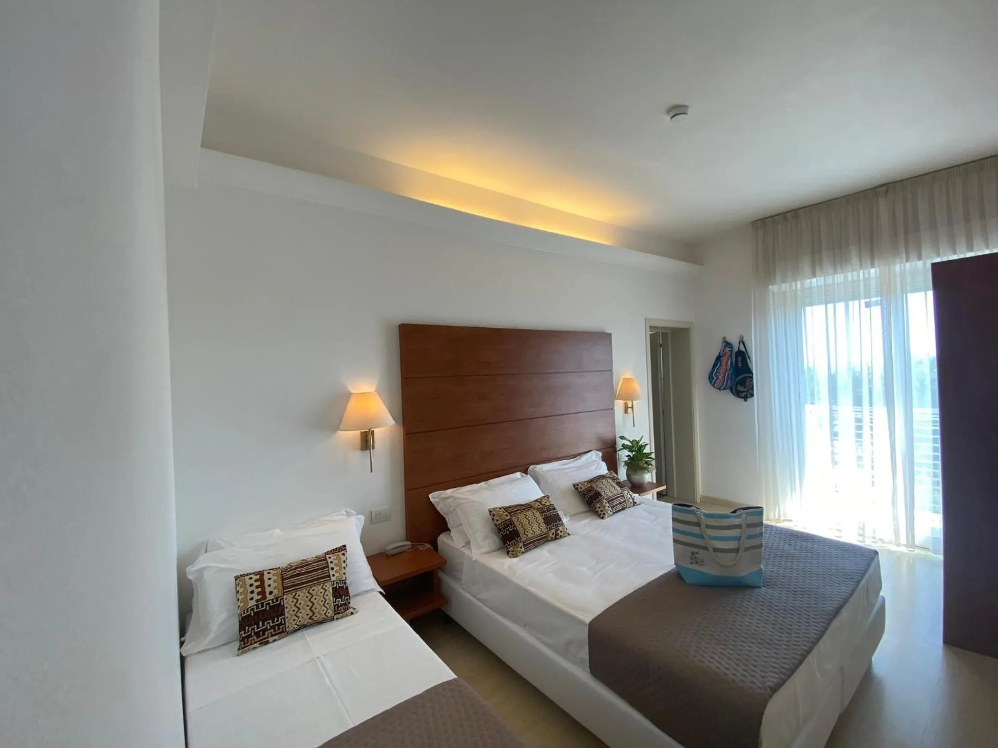 Bed in Hotel Villa del Parco