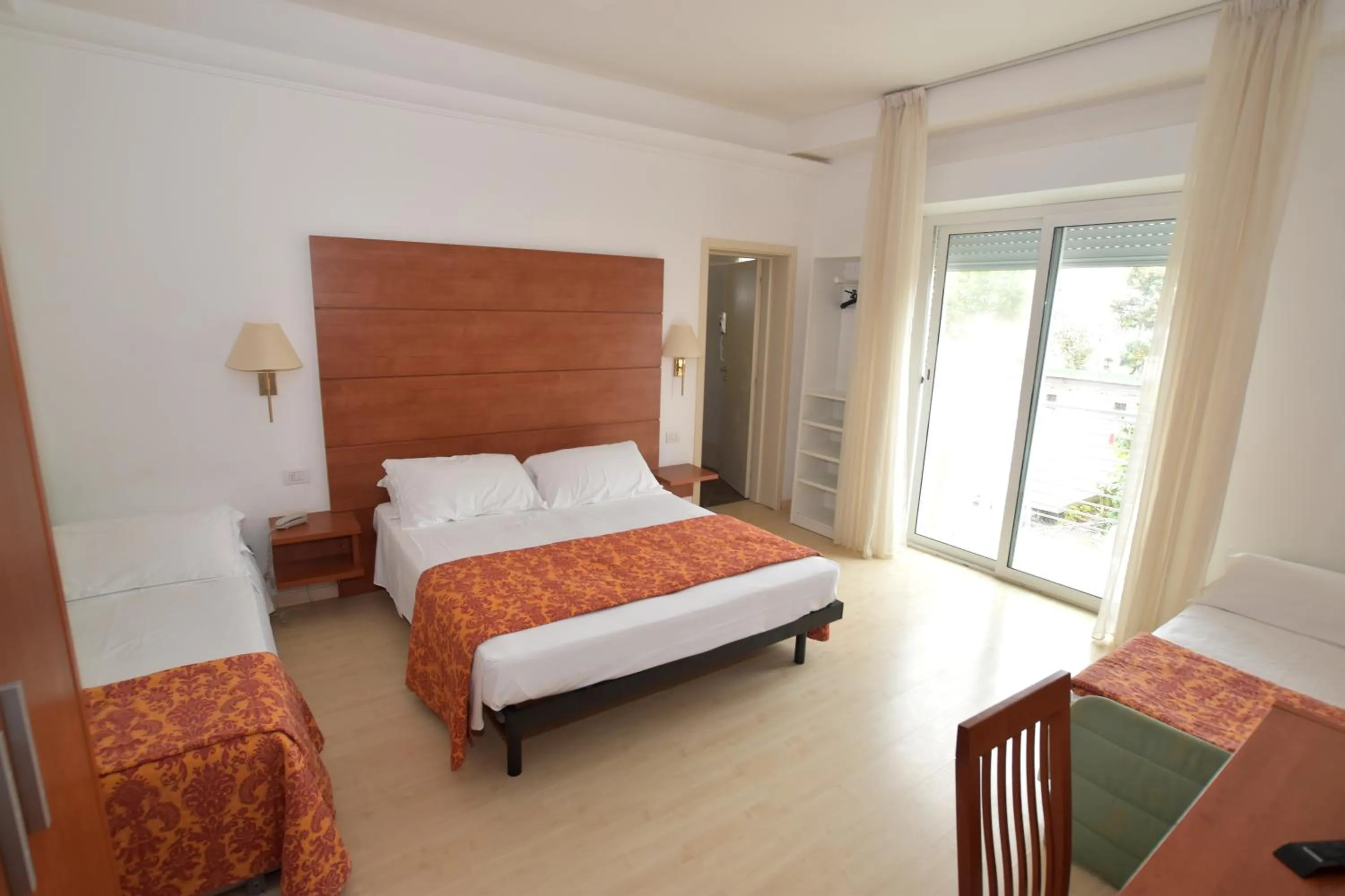 Bed in Hotel Villa del Parco