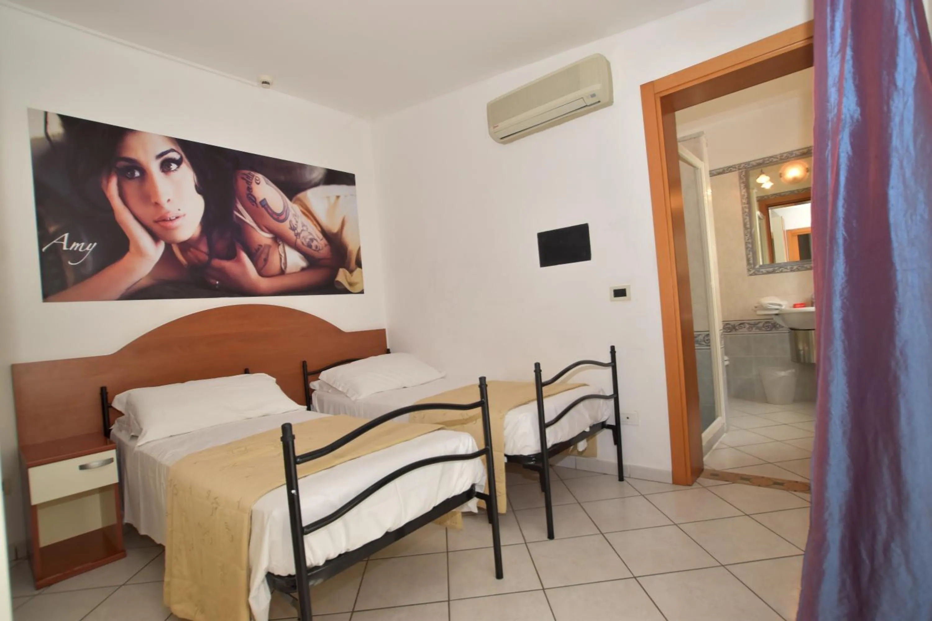 Bed in Hotel Villa del Parco