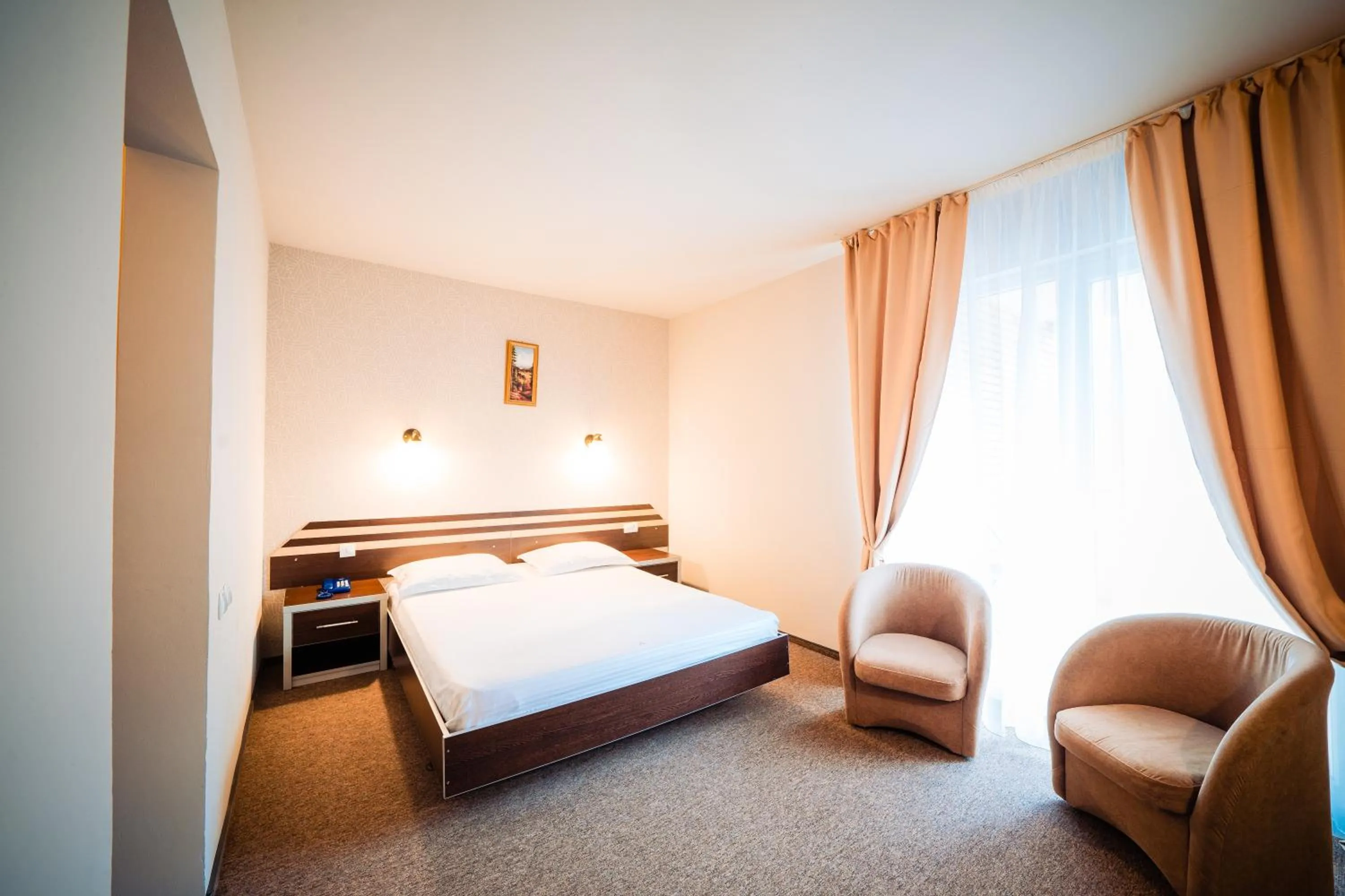 Bed in Bacolux Diana, Herculane