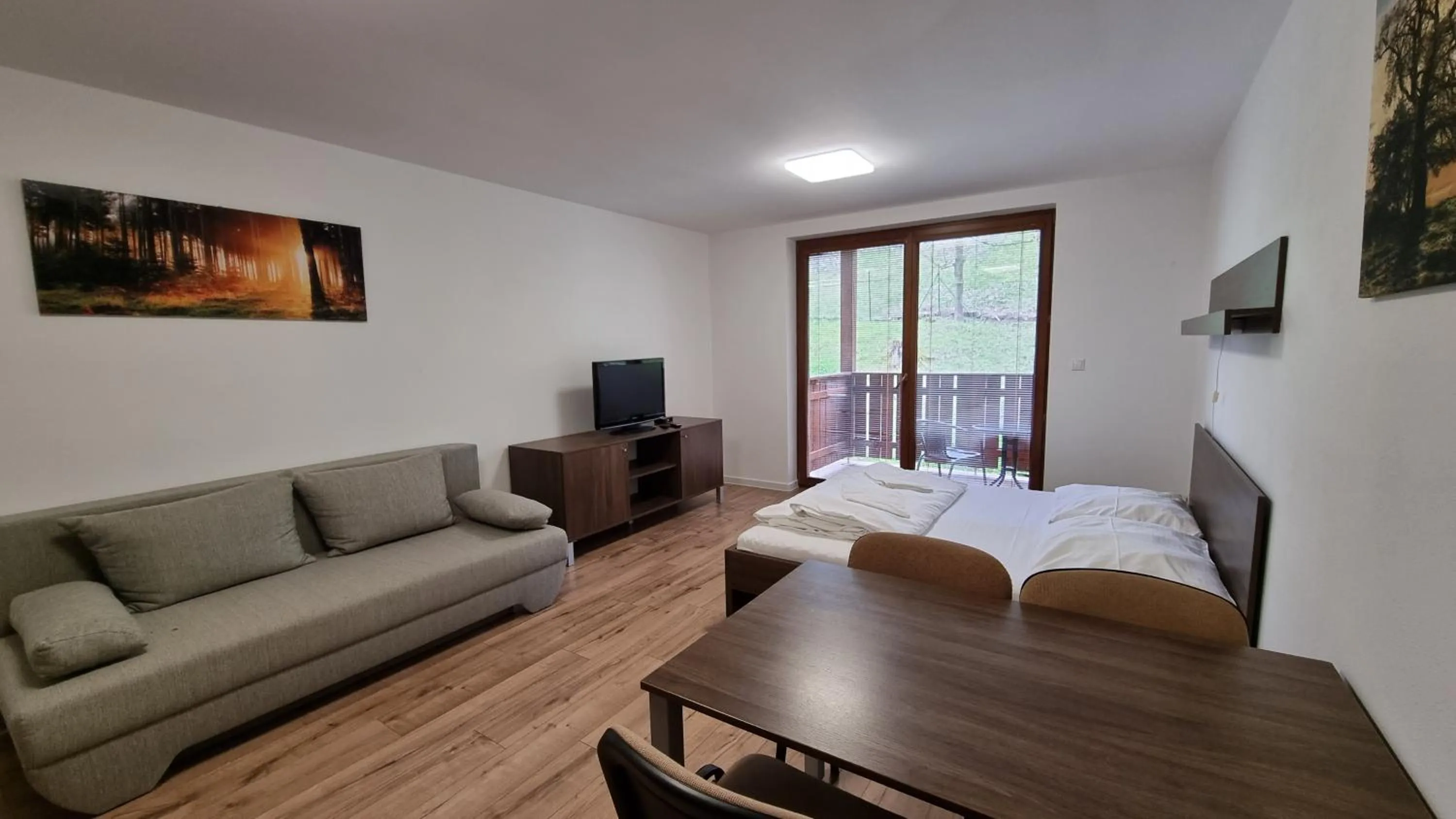 Bed in Fatrapark Apartments House 2