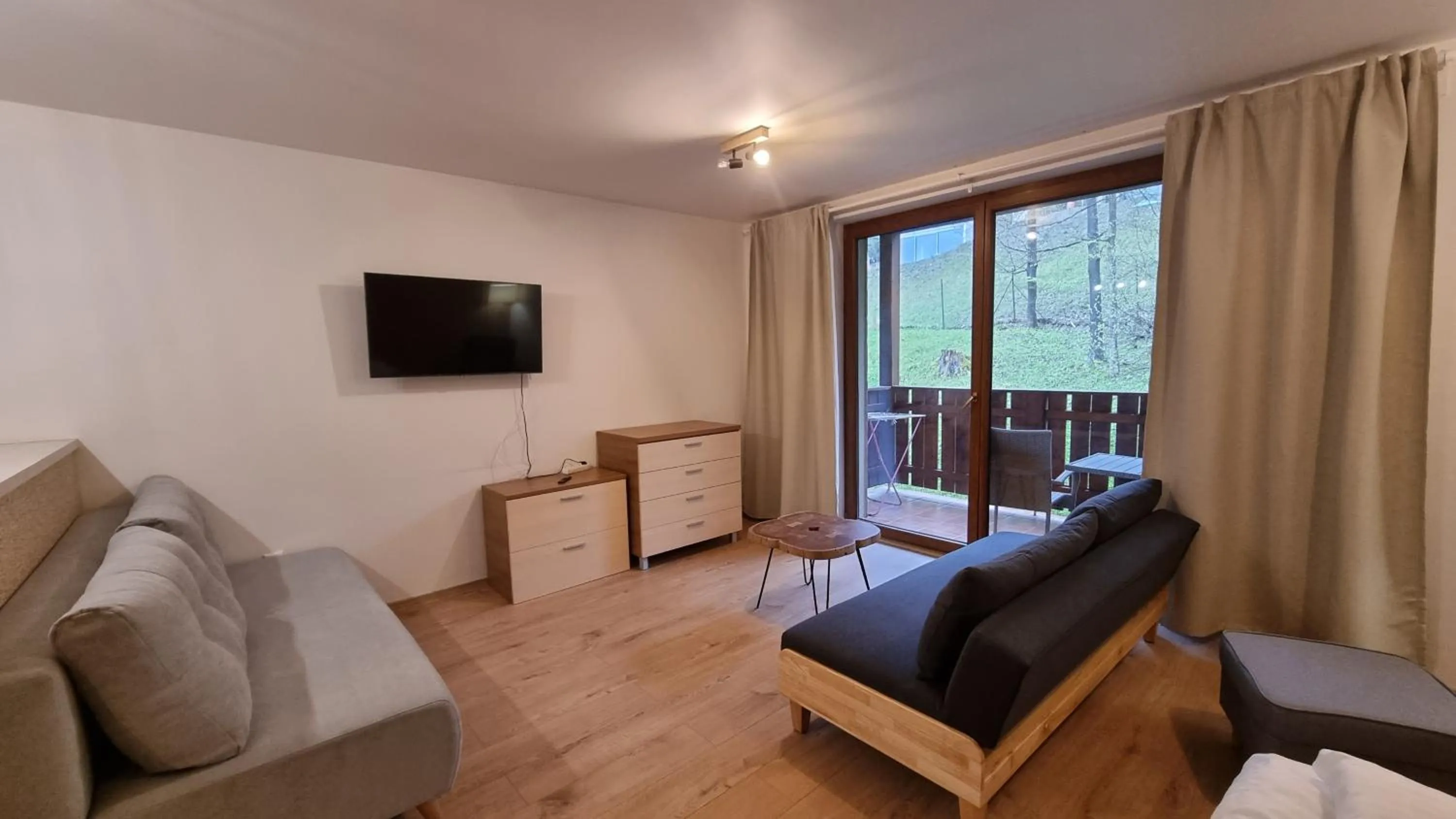 Bed in Fatrapark Apartments House 2